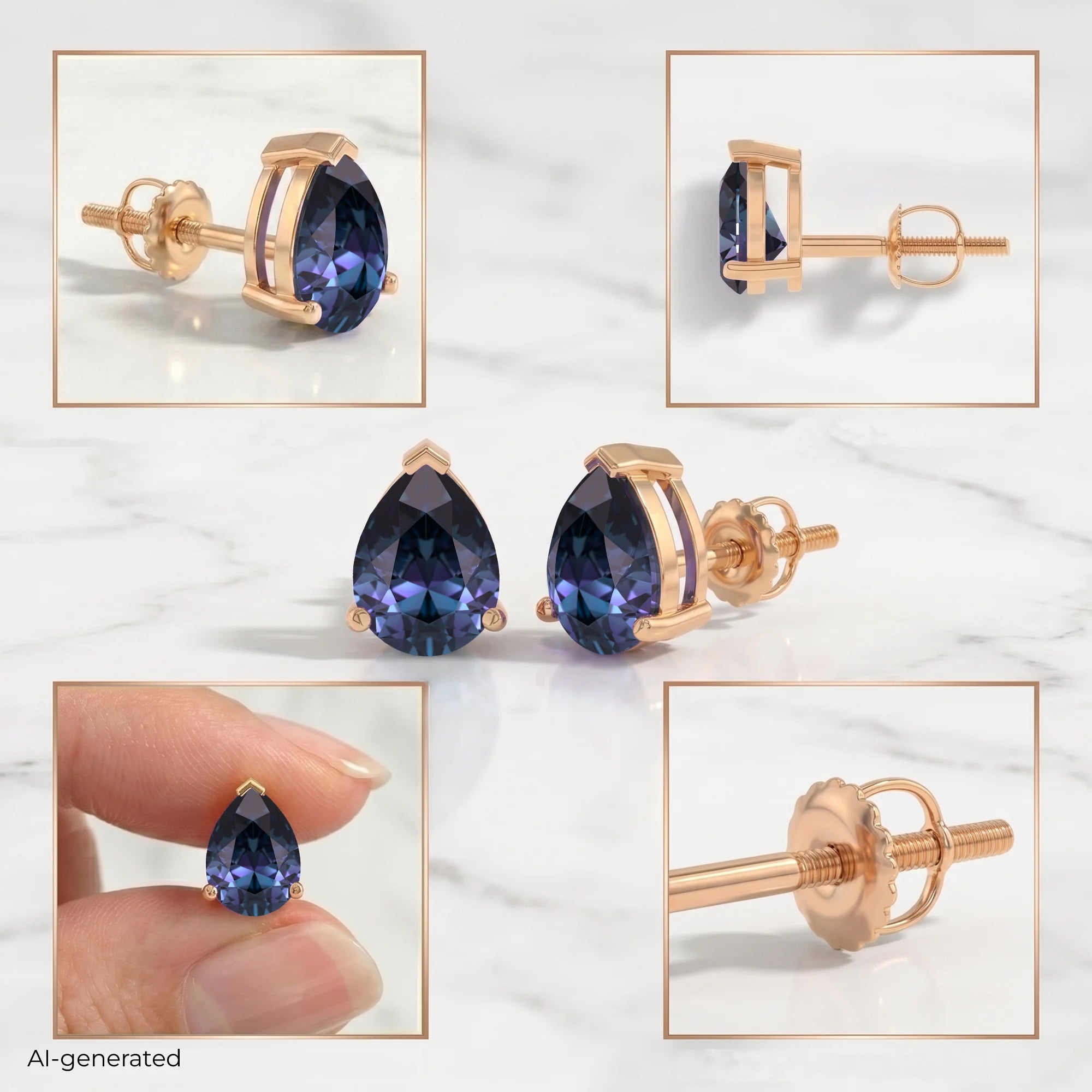 14K Rose Gold