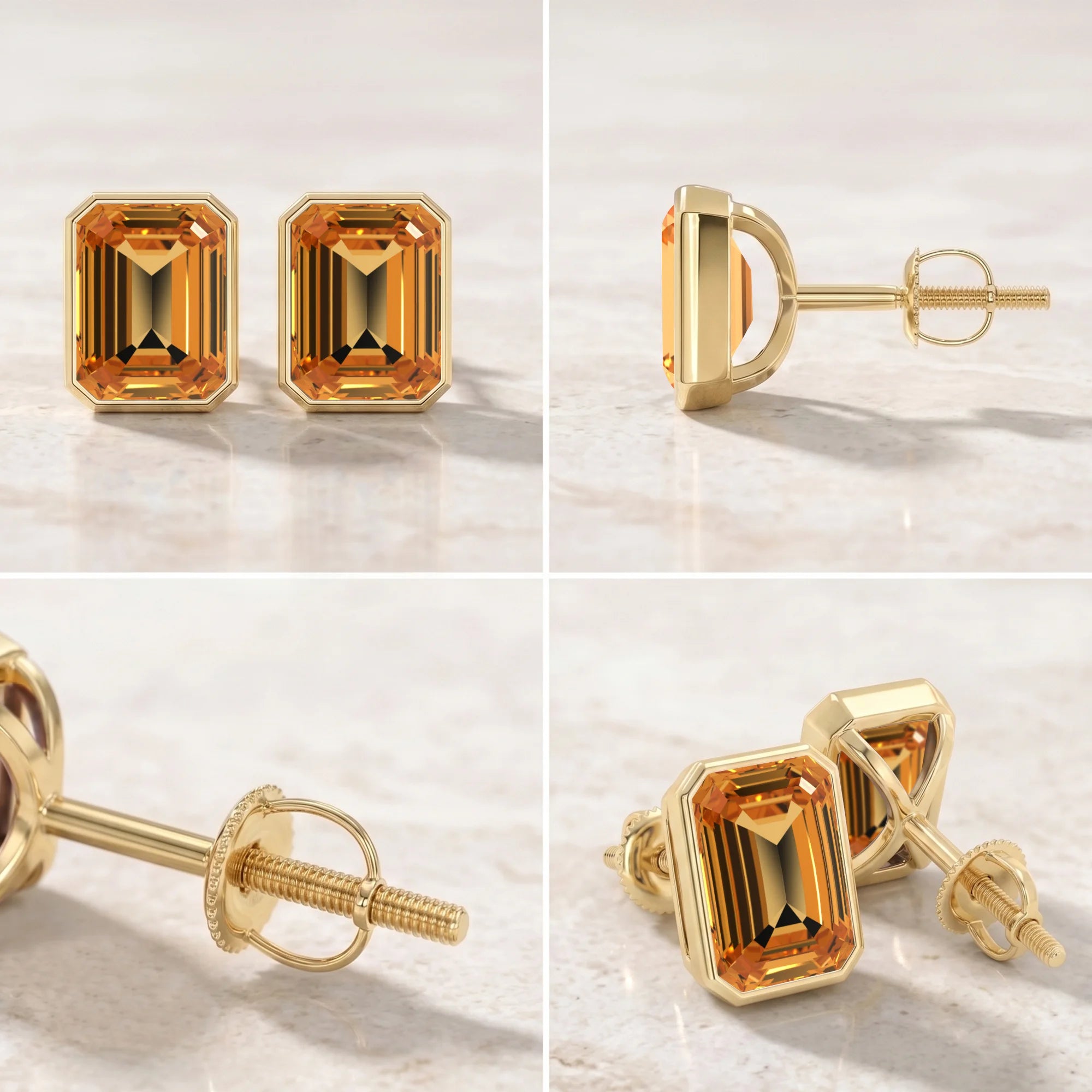 14K Yellow Gold