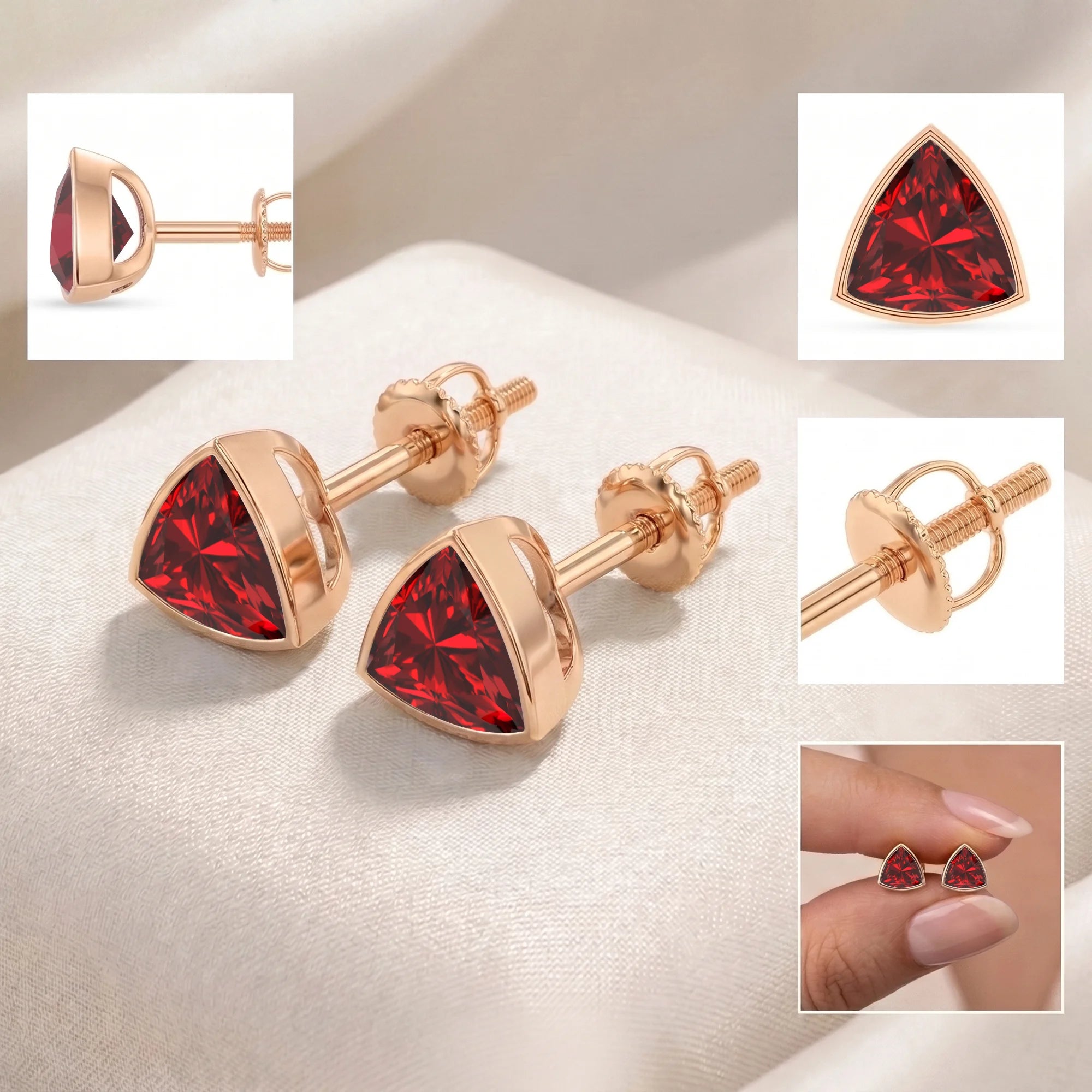 14K Rose Gold