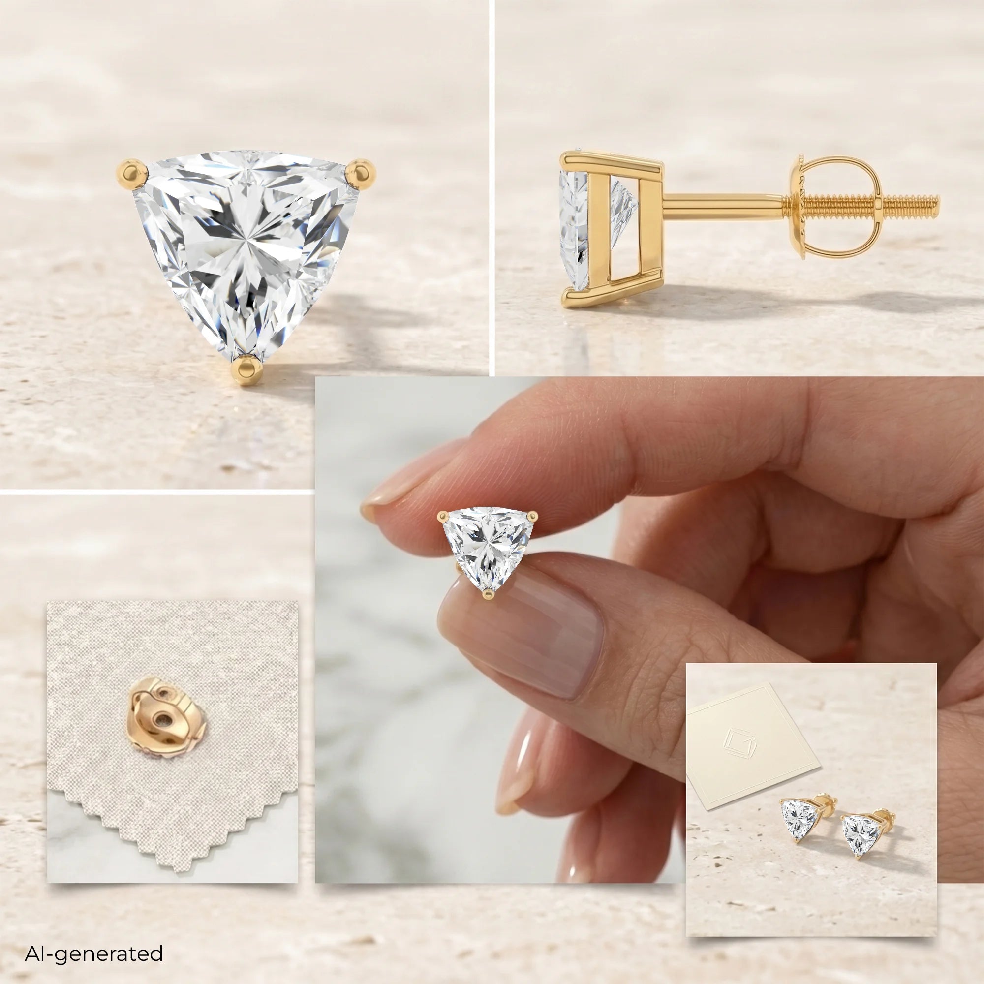 14K Yellow Gold