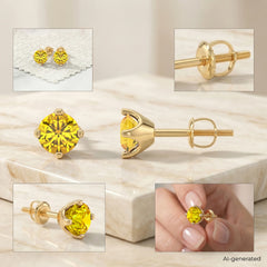 14K Yellow Gold