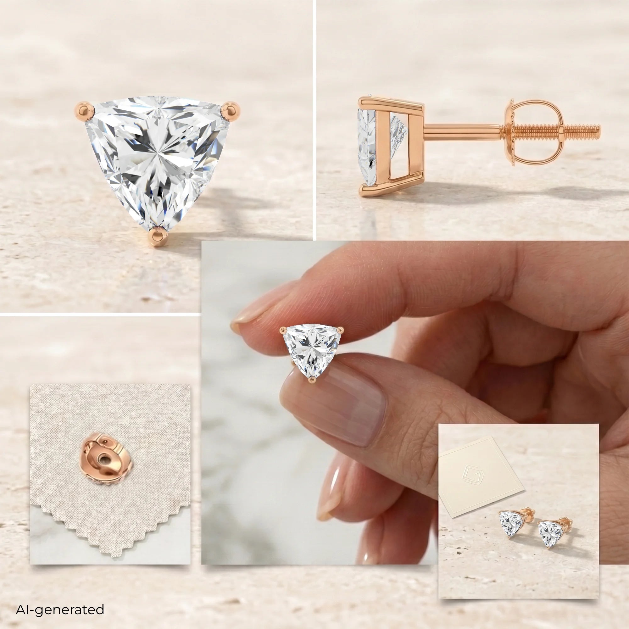 14K Rose Gold