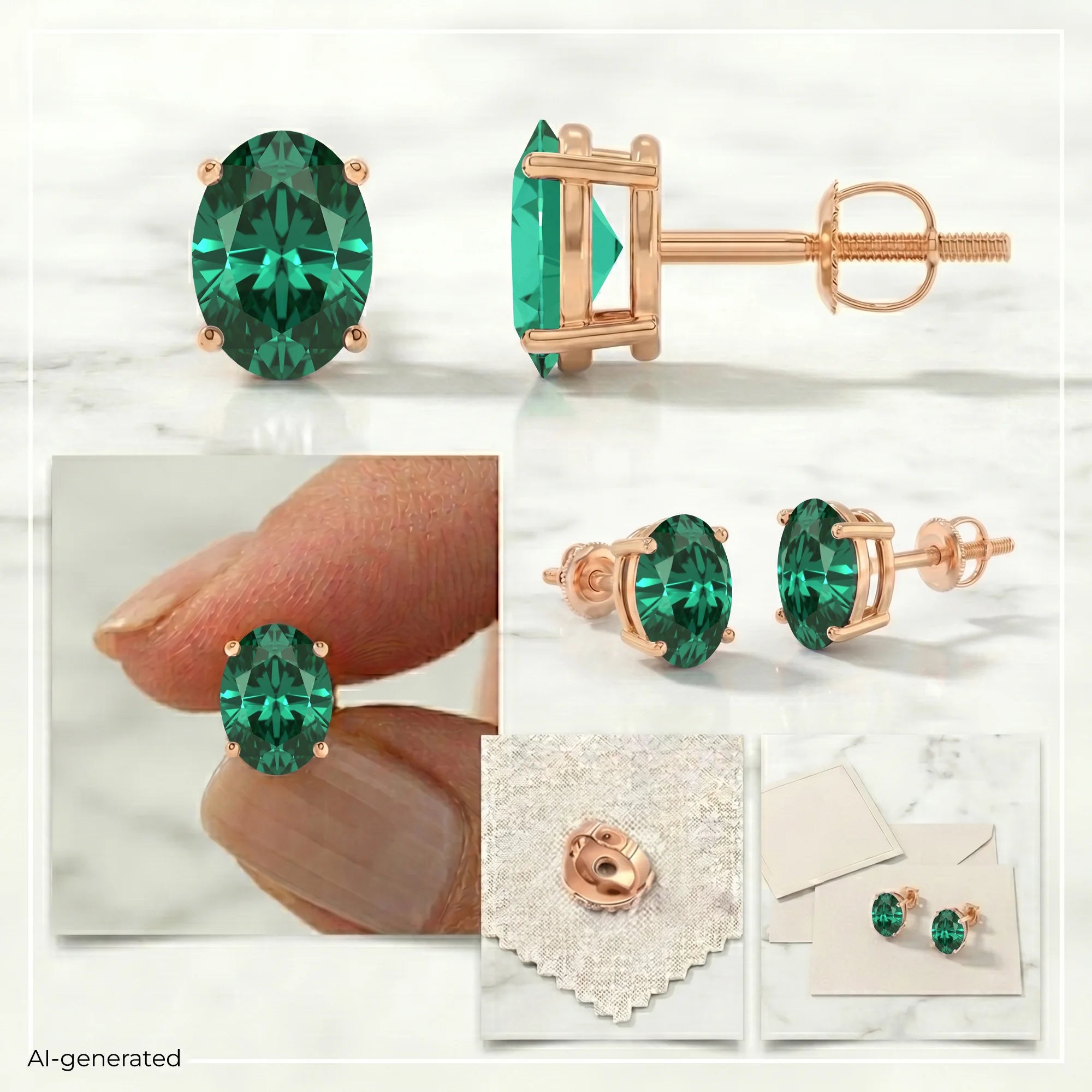14K Rose Gold