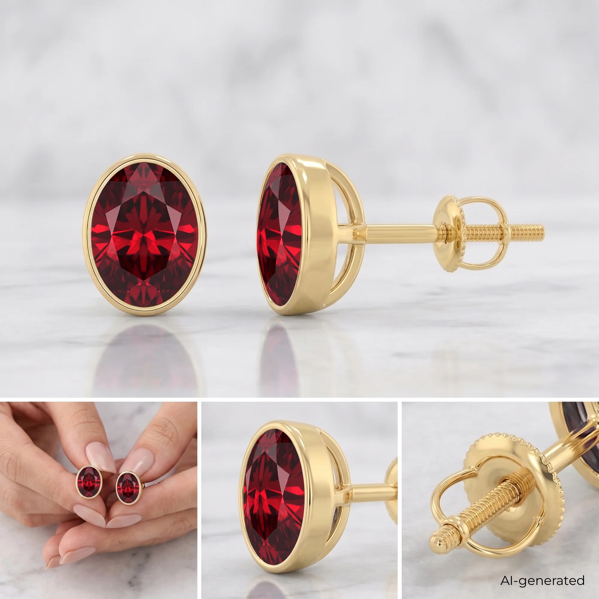 14K Yellow Gold