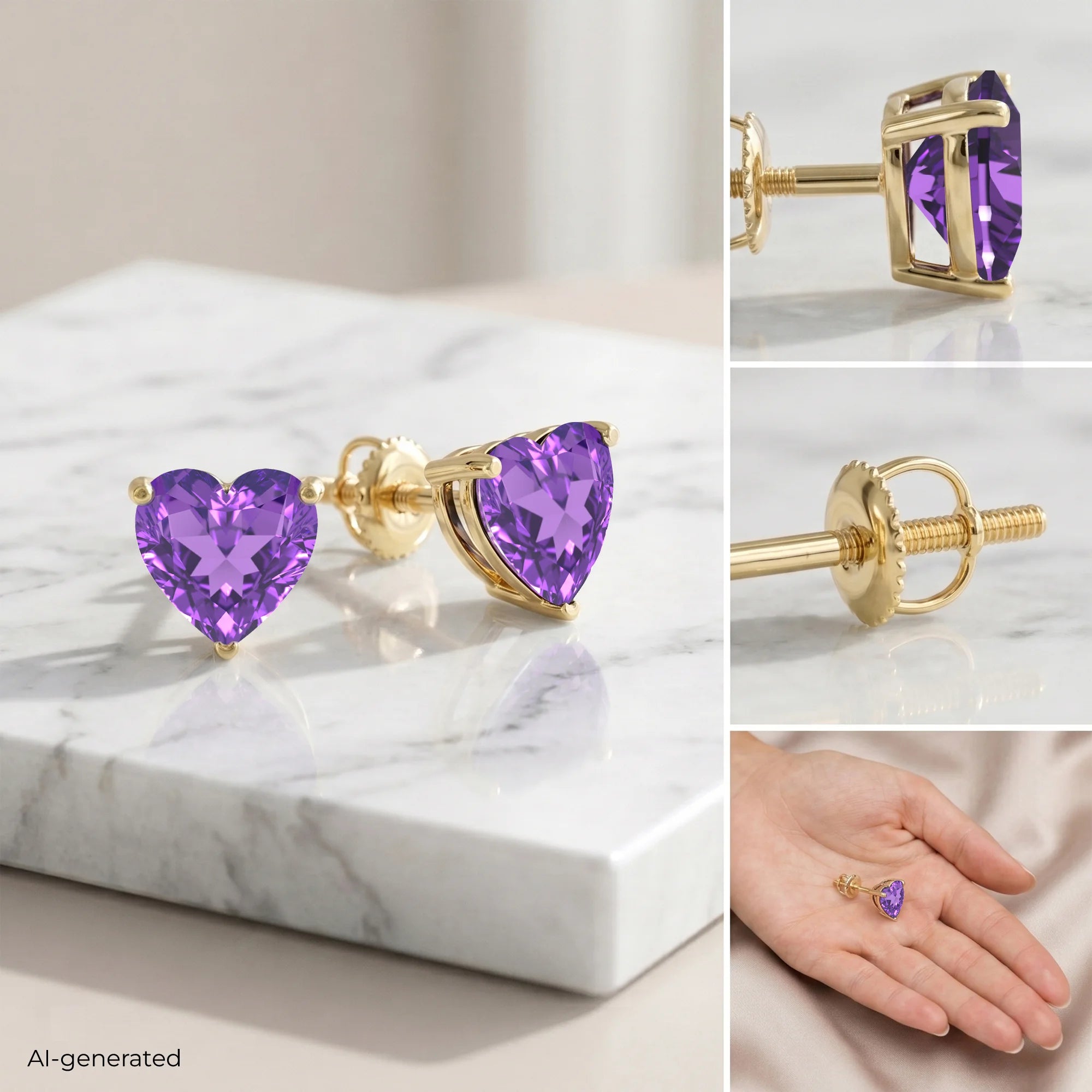 14K Yellow Gold