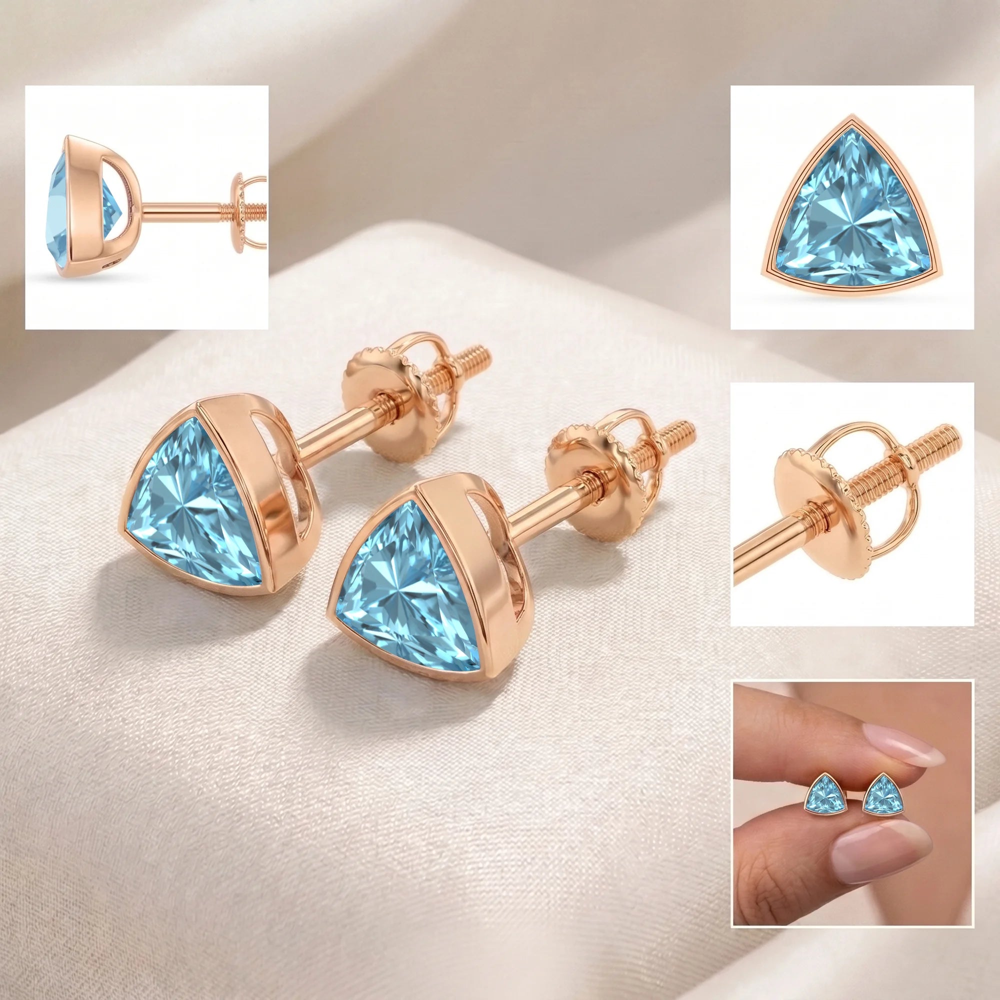 14K Rose Gold