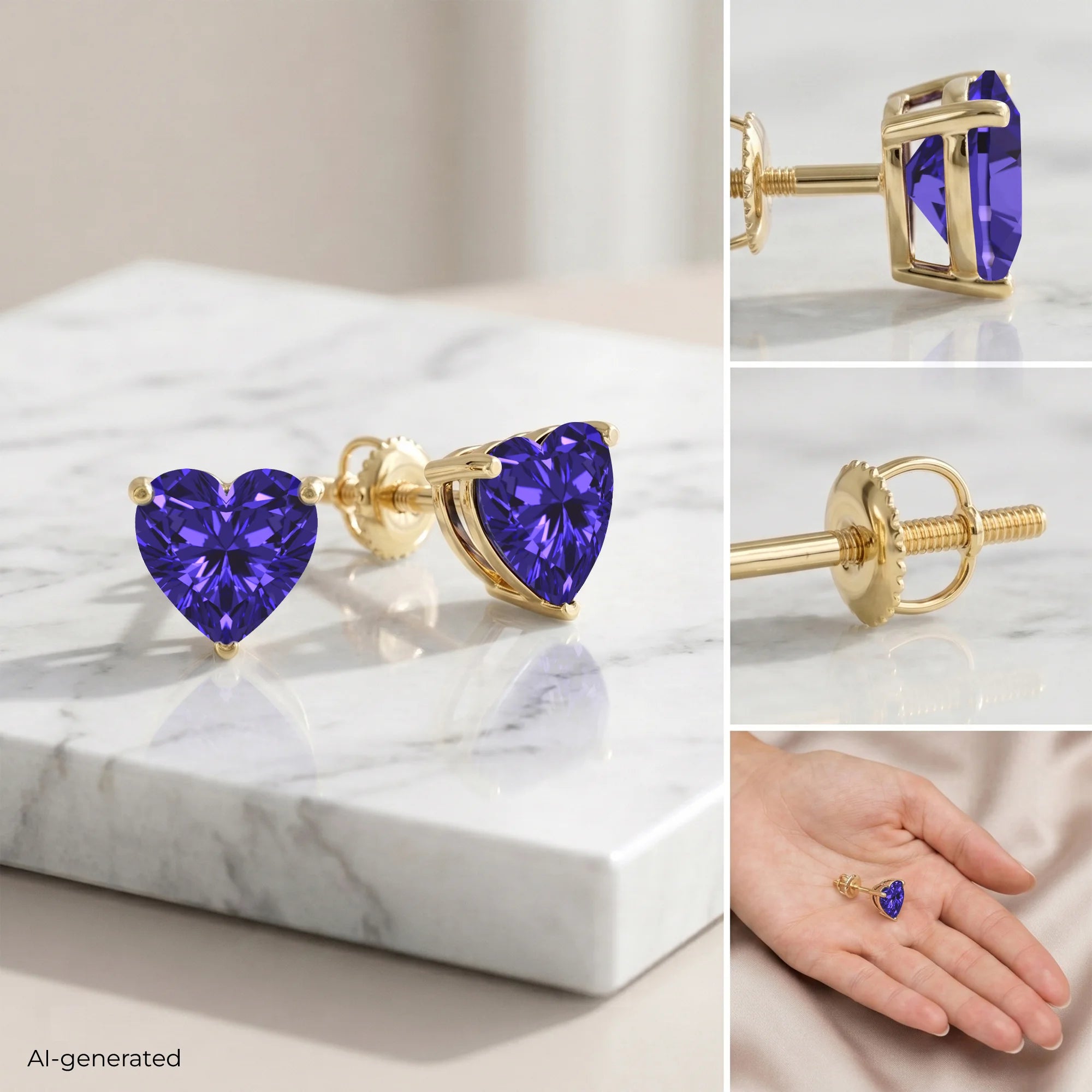 14K Yellow Gold