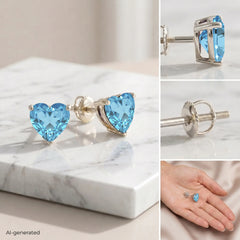 14K White Gold