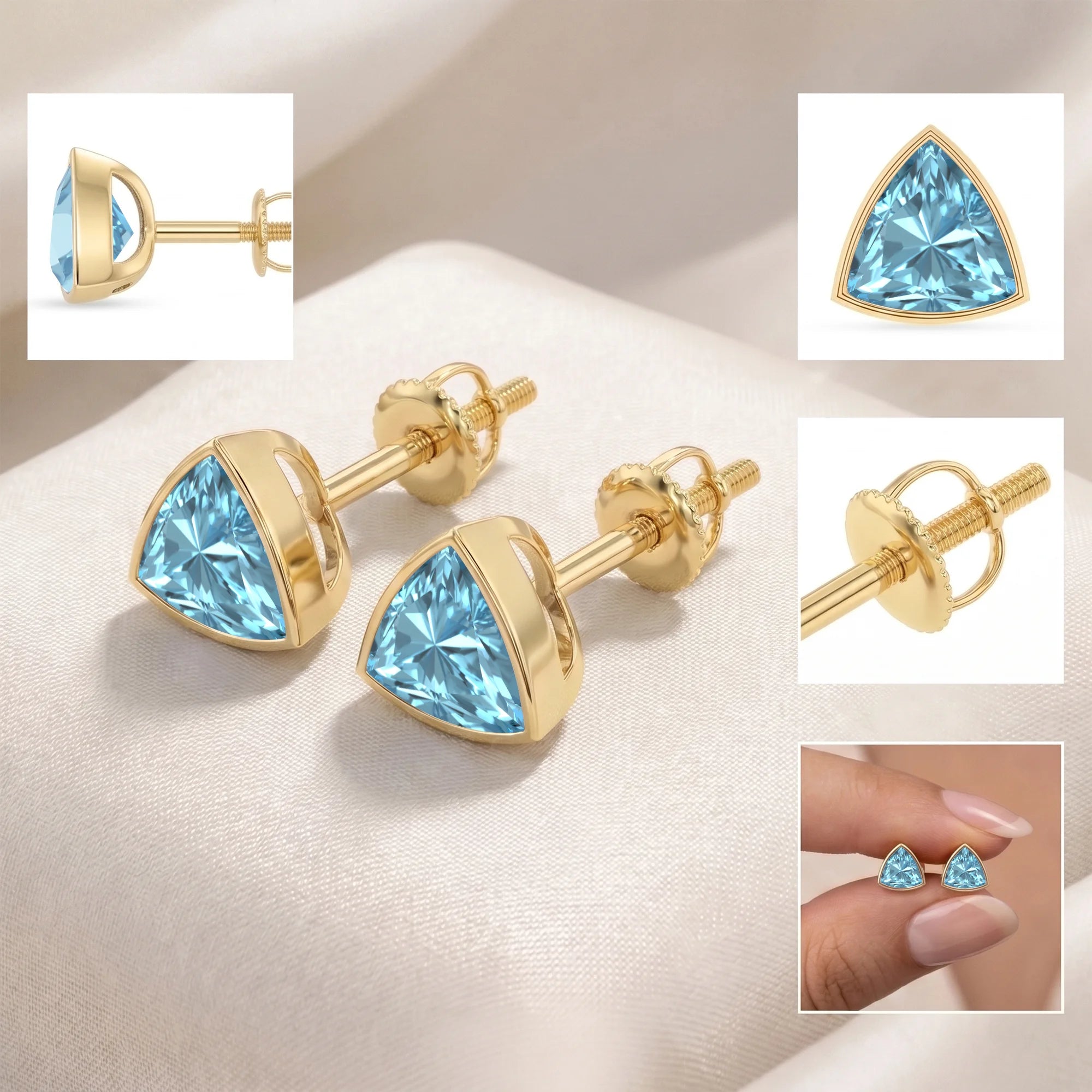 14K Yellow Gold
