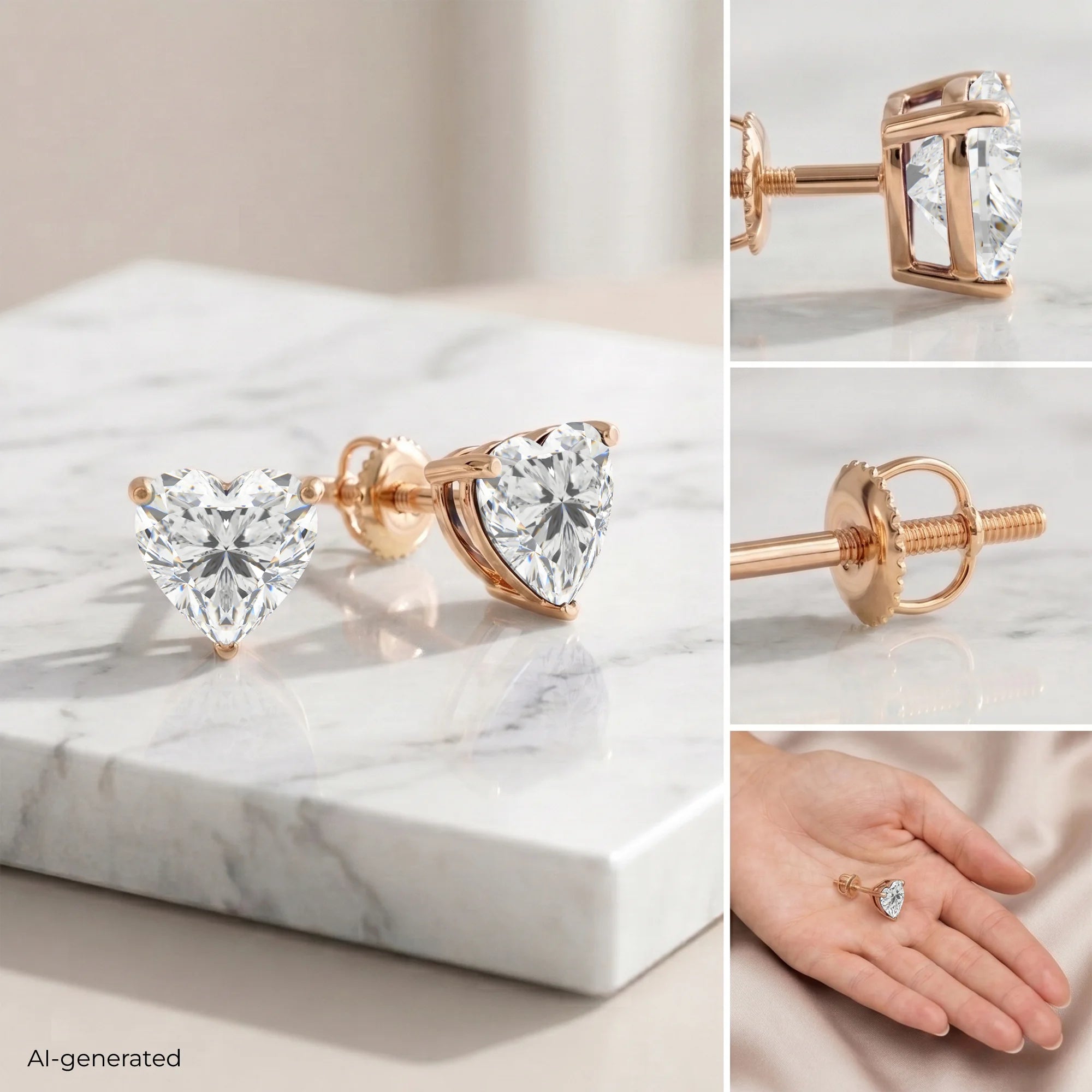 14K Rose Gold