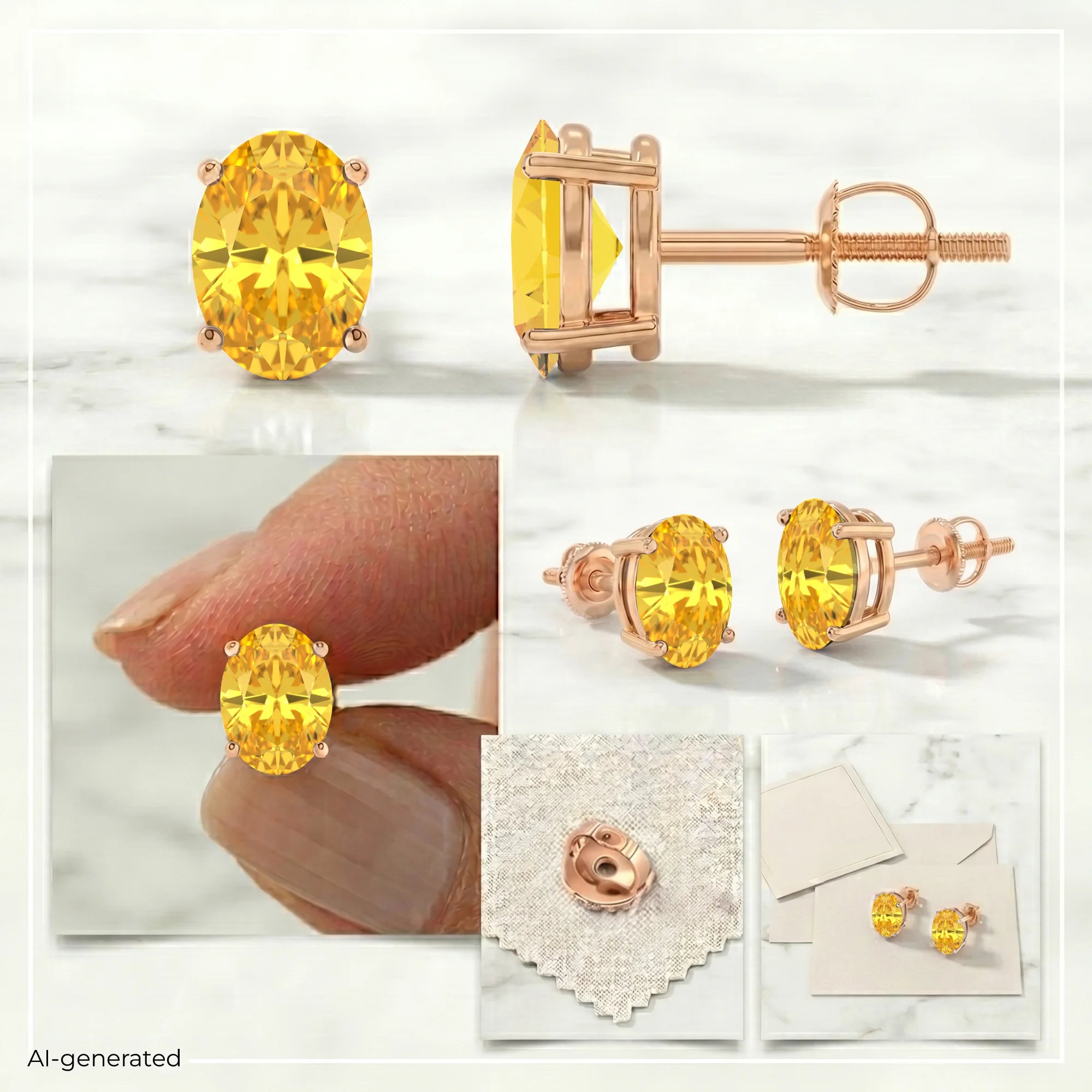 14K Rose Gold