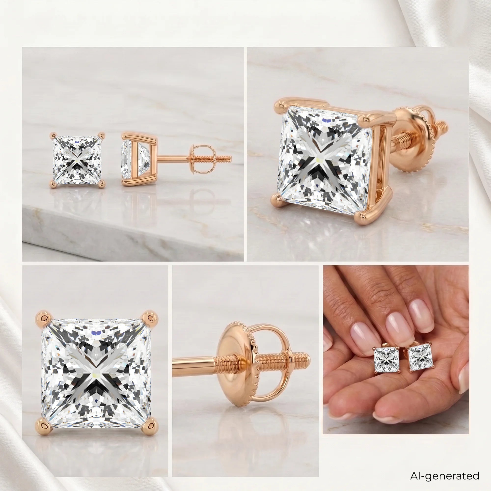 14K Rose Gold