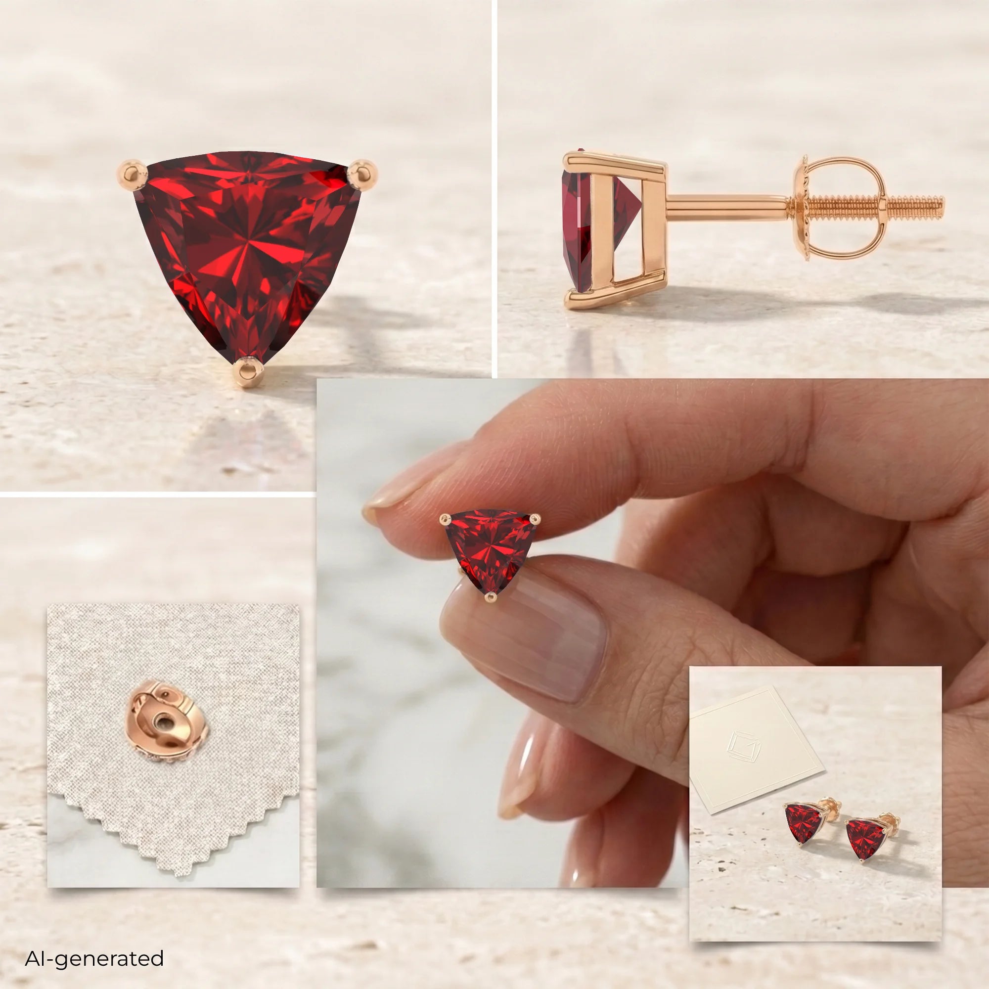 14K Rose Gold