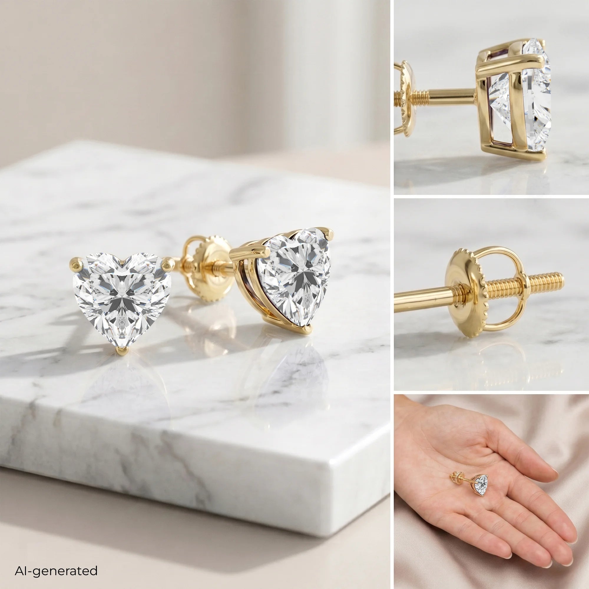 14K Yellow Gold