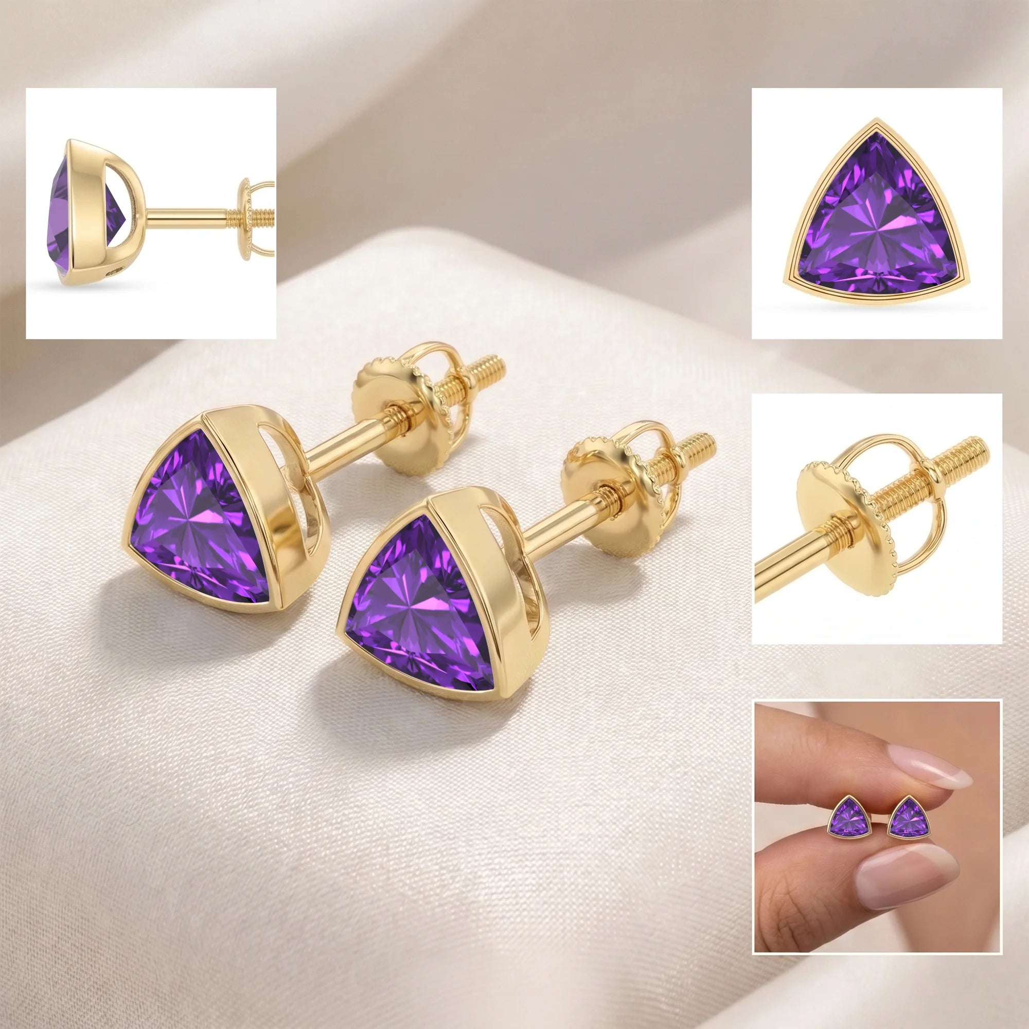 14K Yellow Gold