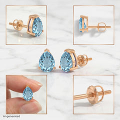 14K Rose Gold