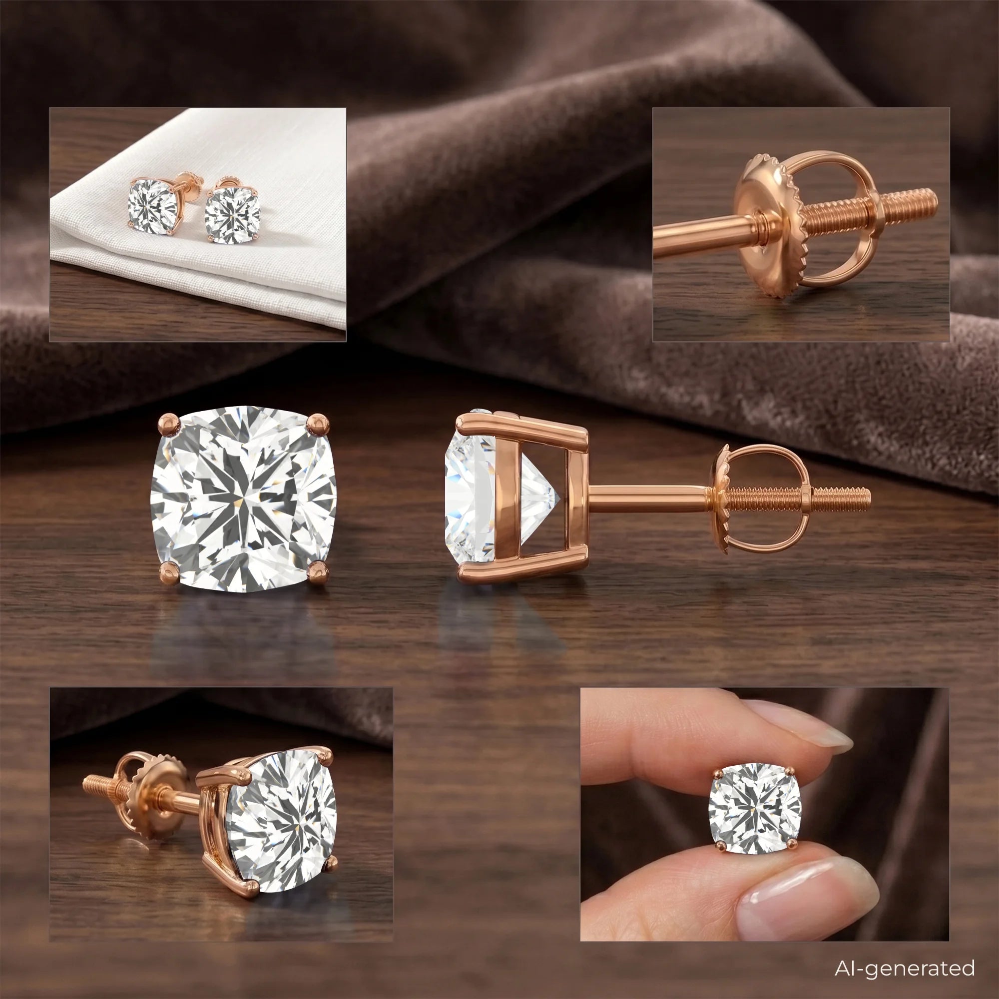 14K Rose Gold