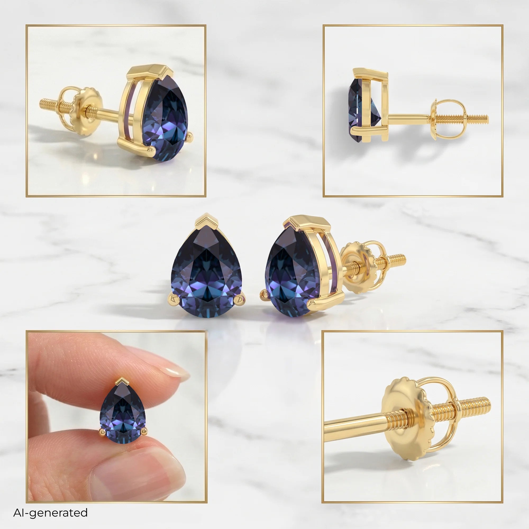 14K Yellow Gold