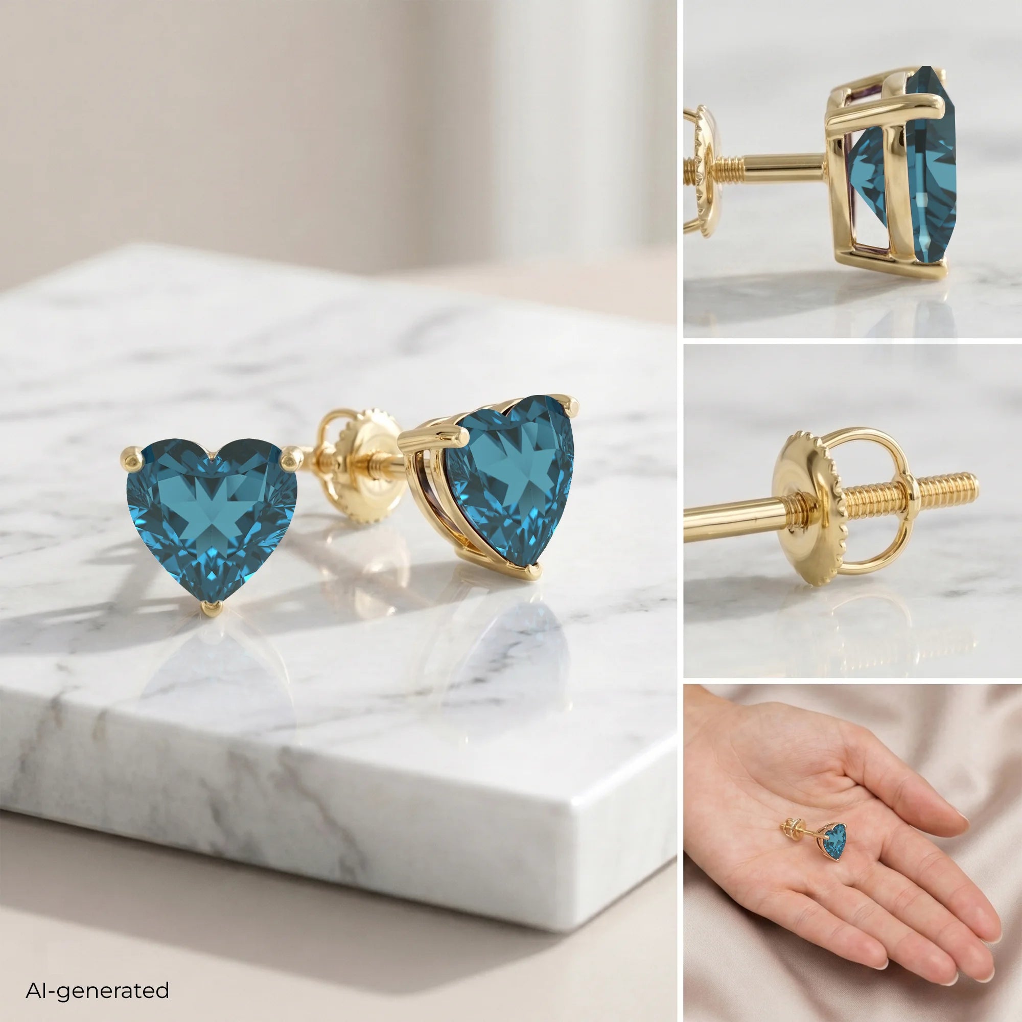 14K Yellow Gold