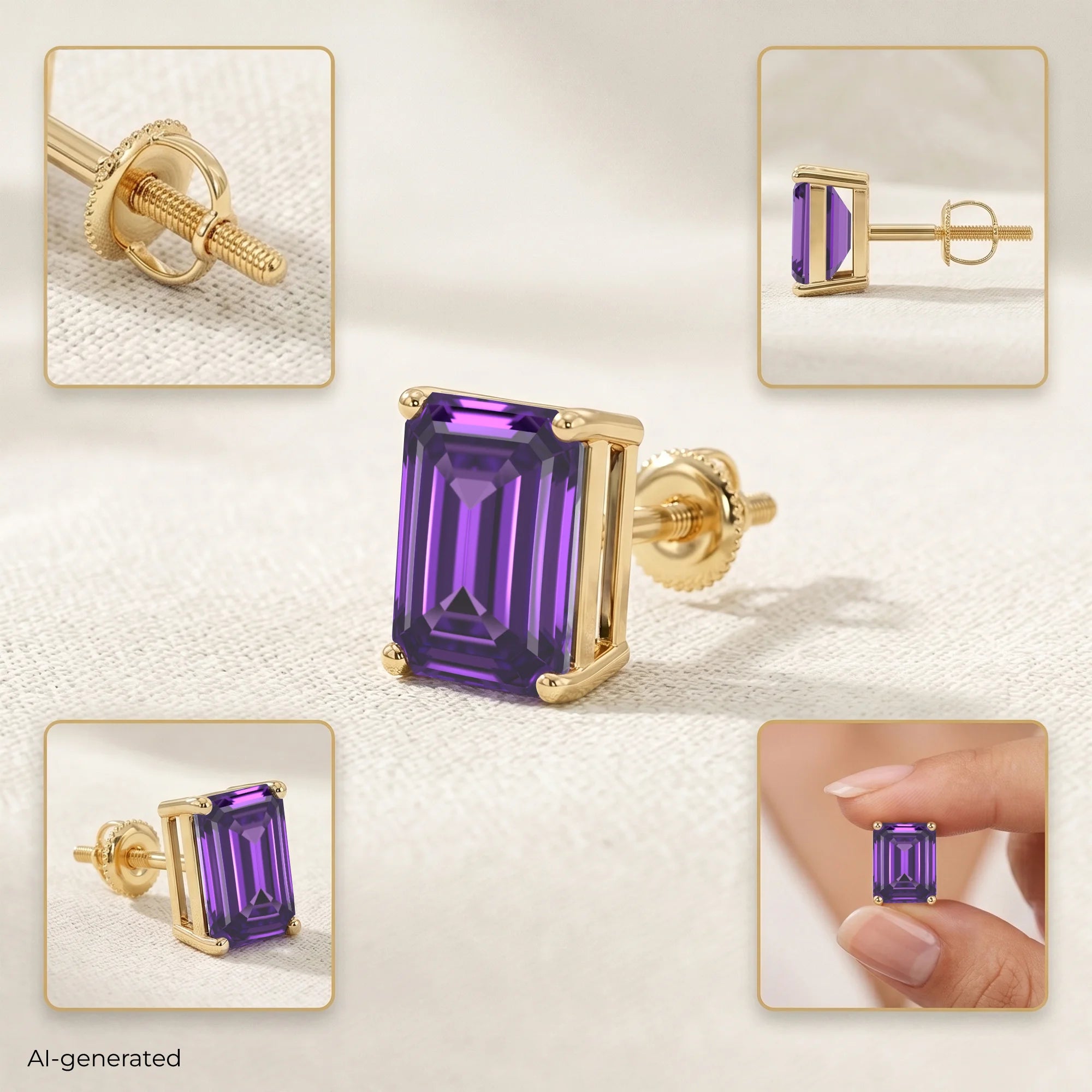 14K Yellow Gold