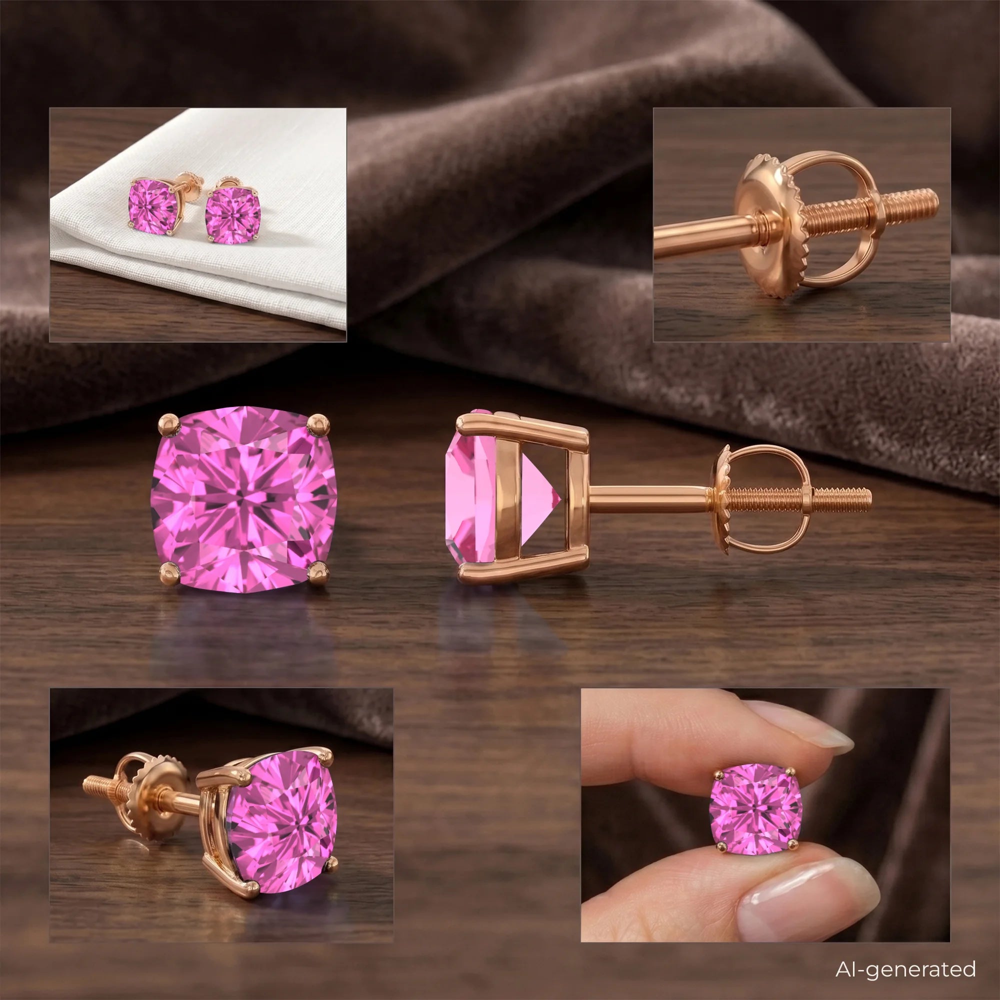 14K Rose Gold