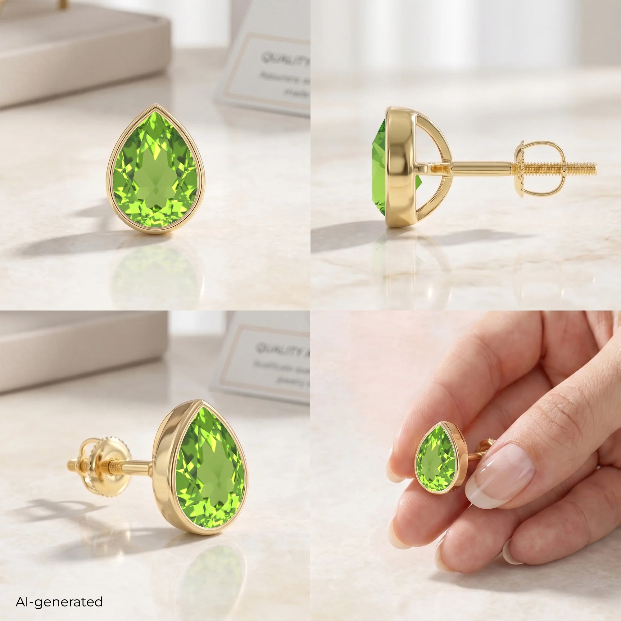 14K Yellow Gold