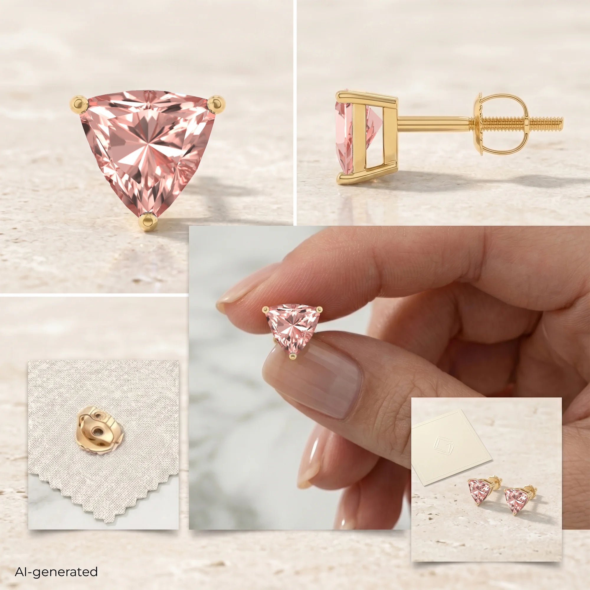 14K Yellow Gold