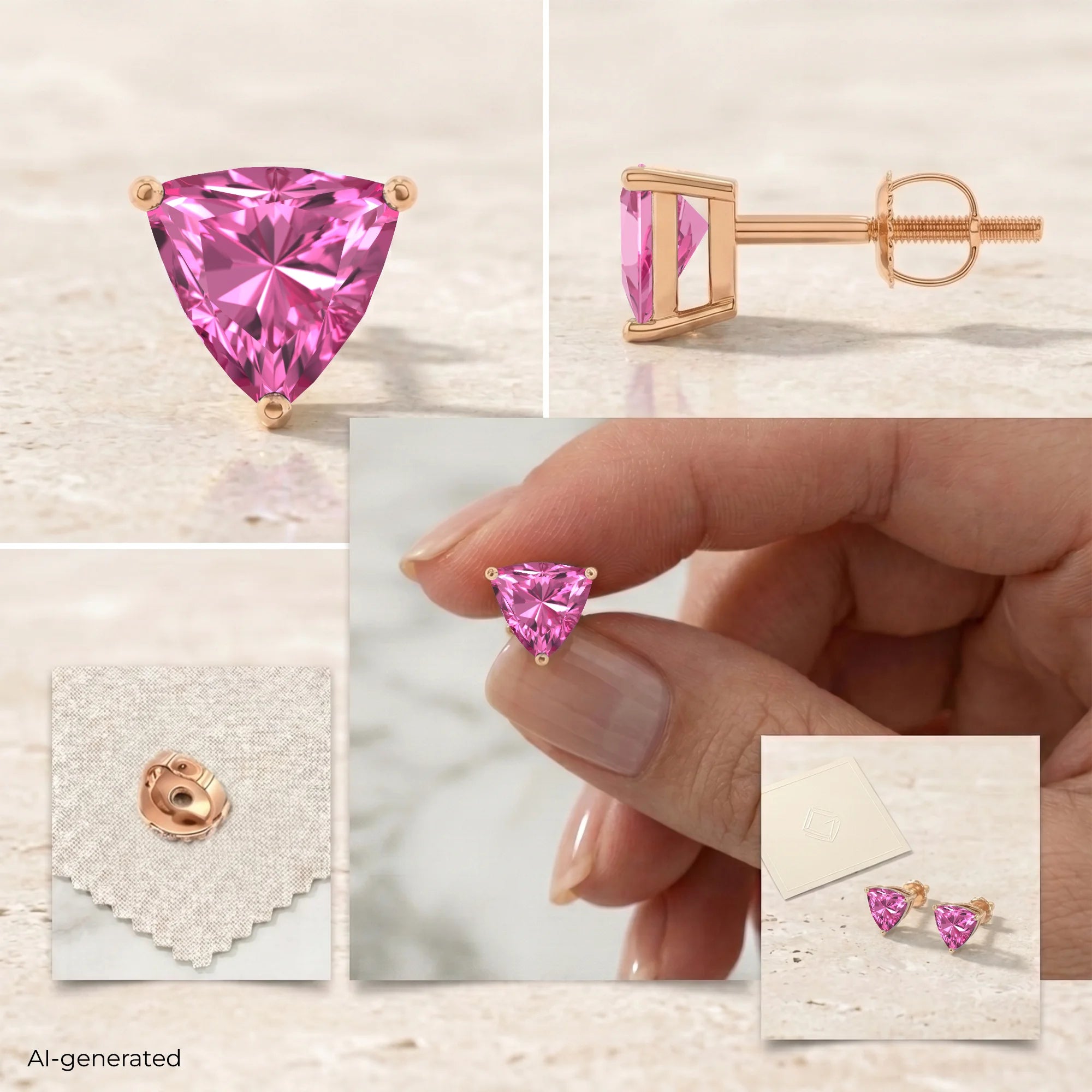 14K Rose Gold