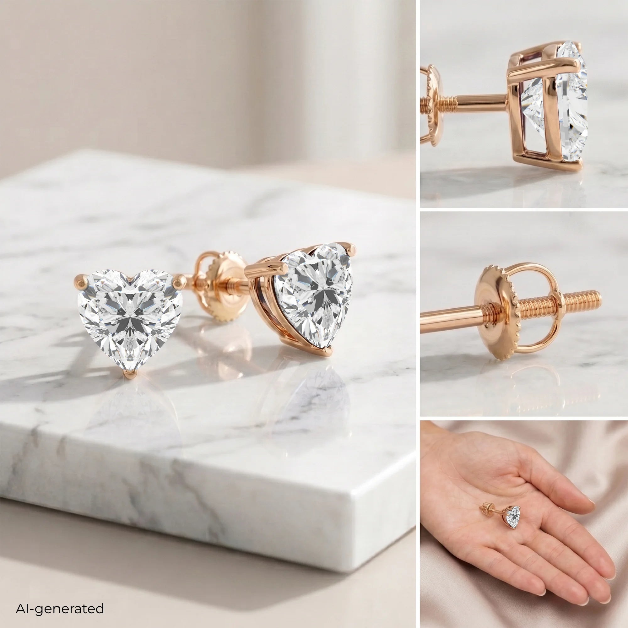 14K Rose Gold