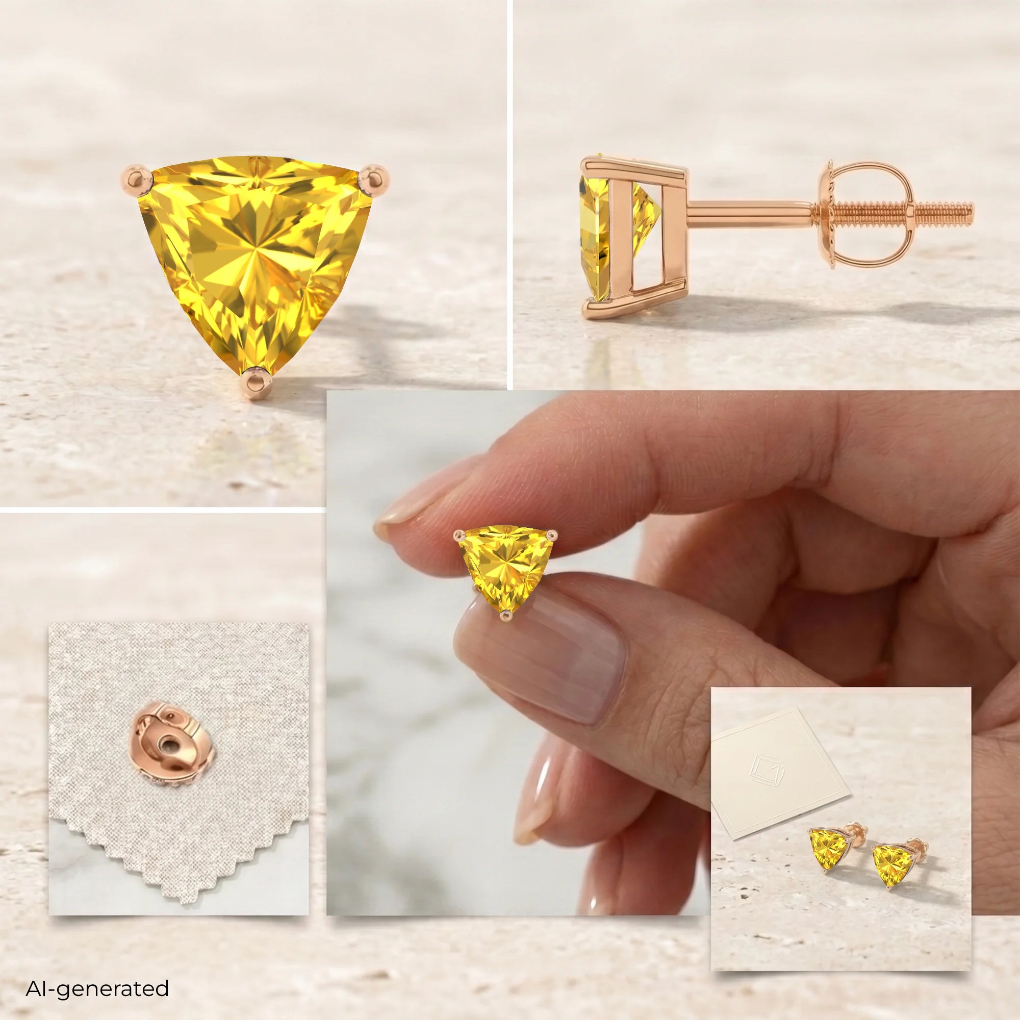 14K Rose Gold