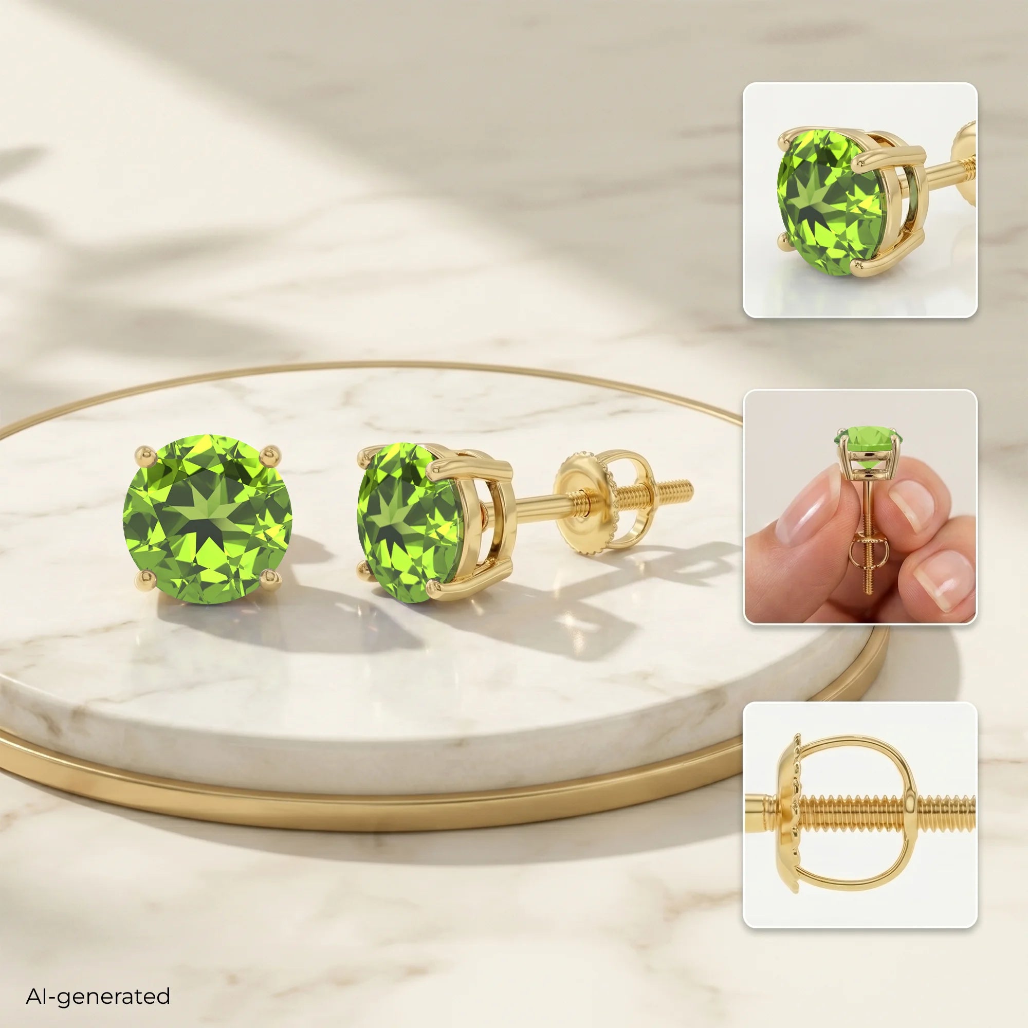 14K Yellow Gold