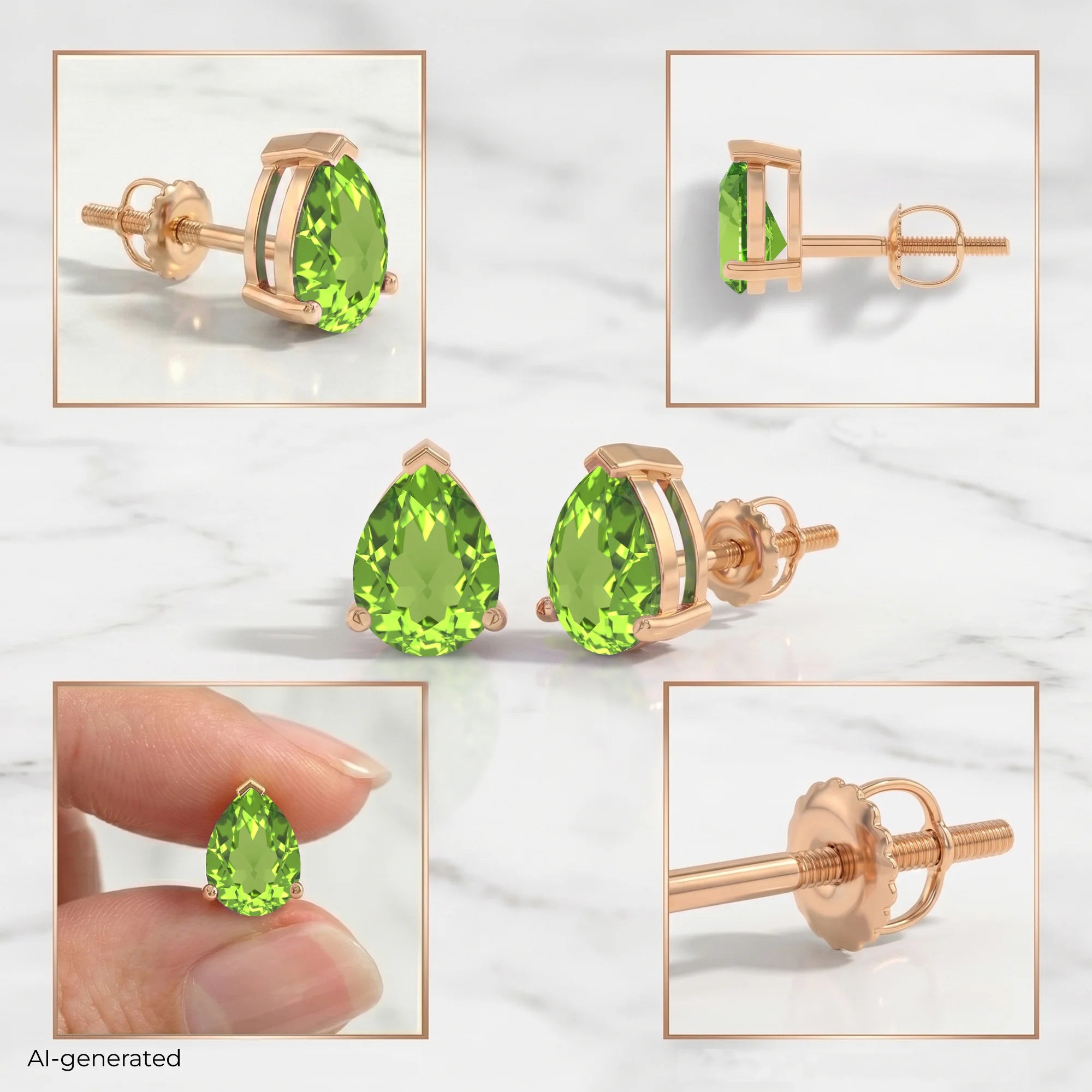 14K Rose Gold