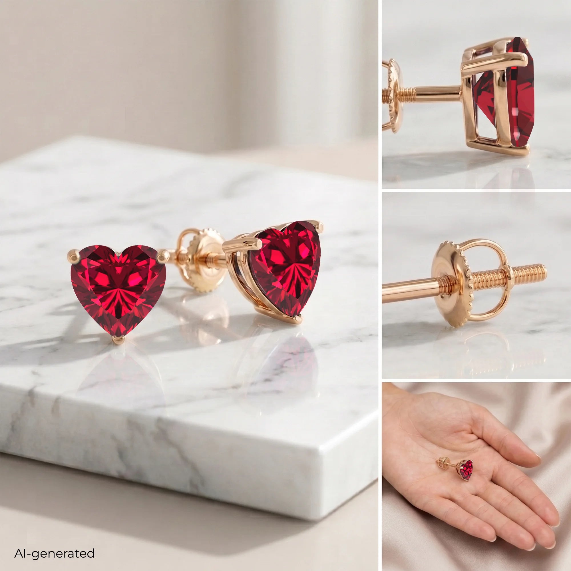 14K Rose Gold