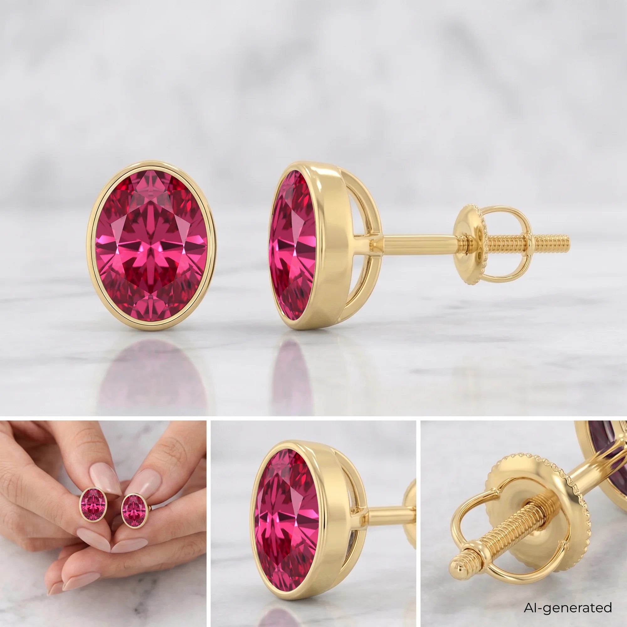 14K Yellow Gold