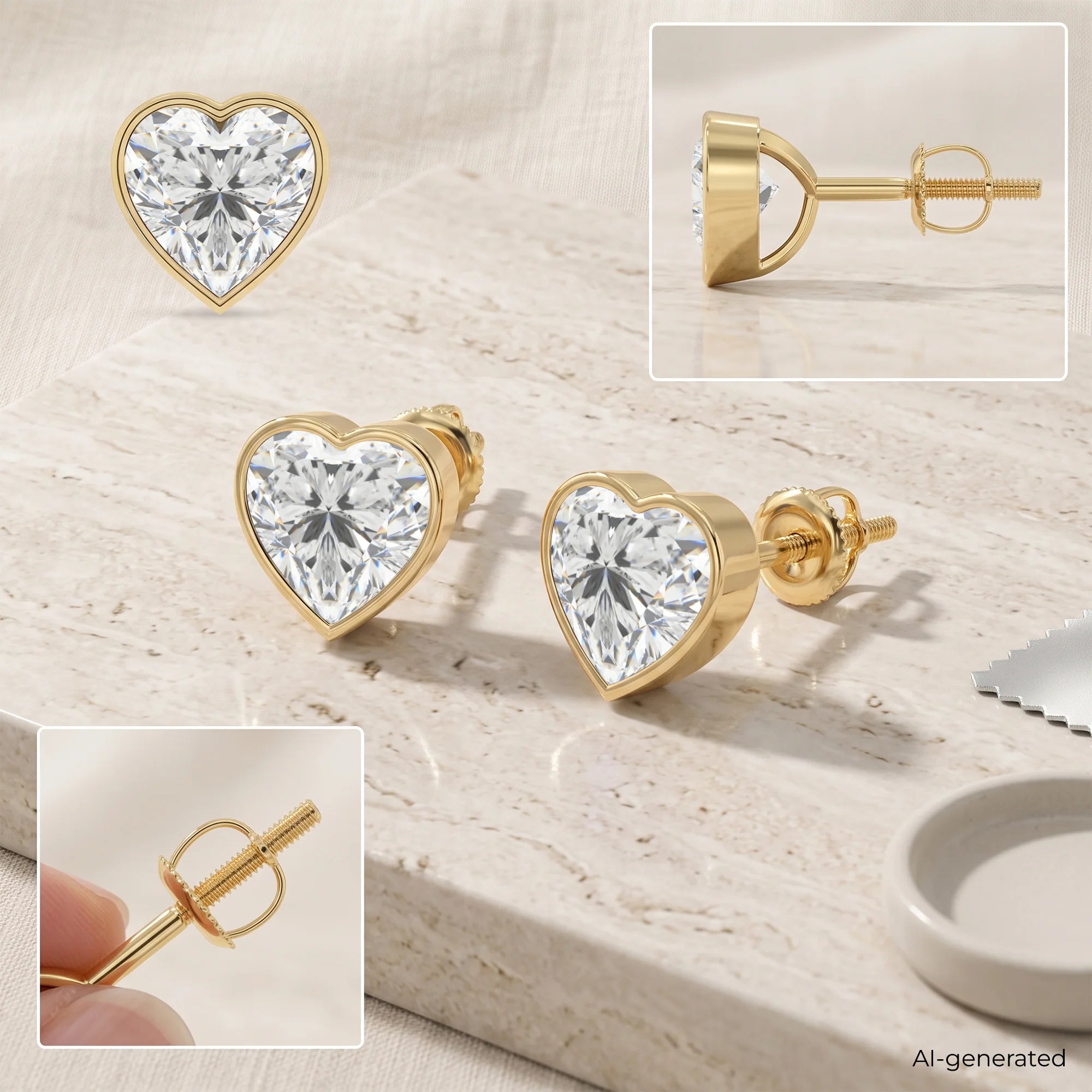 14K Yellow Gold