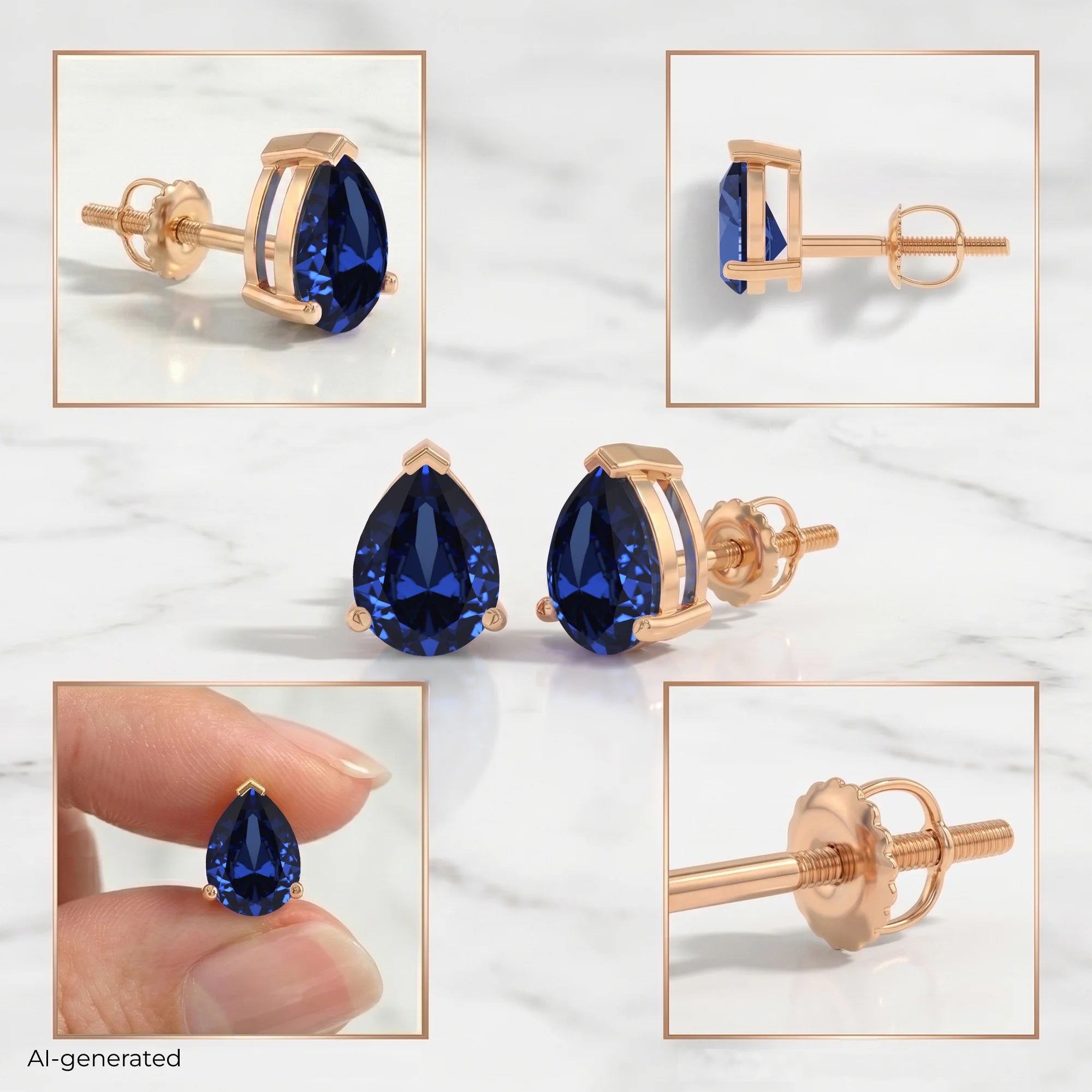 14K Rose Gold
