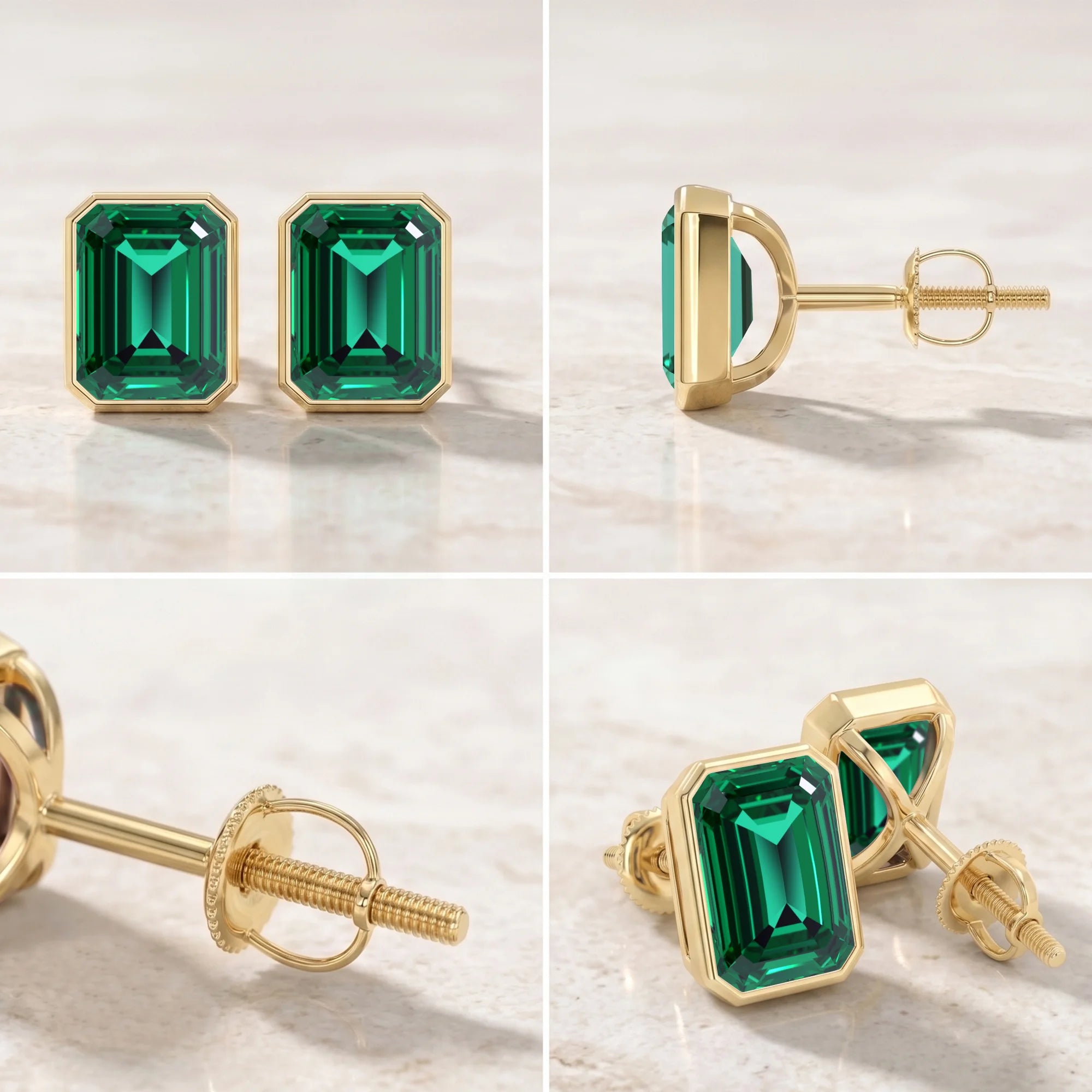 14K Yellow Gold