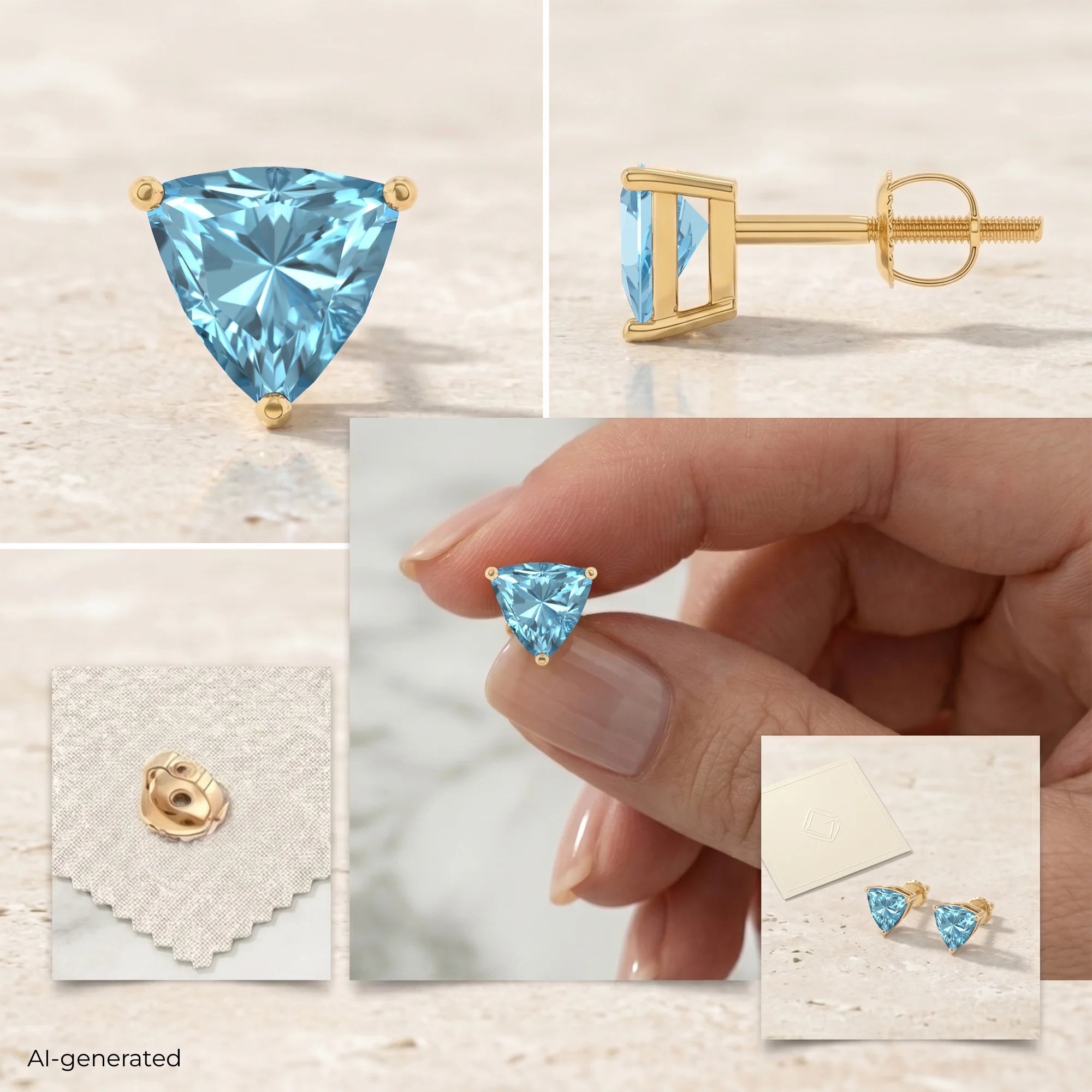 14K Yellow Gold