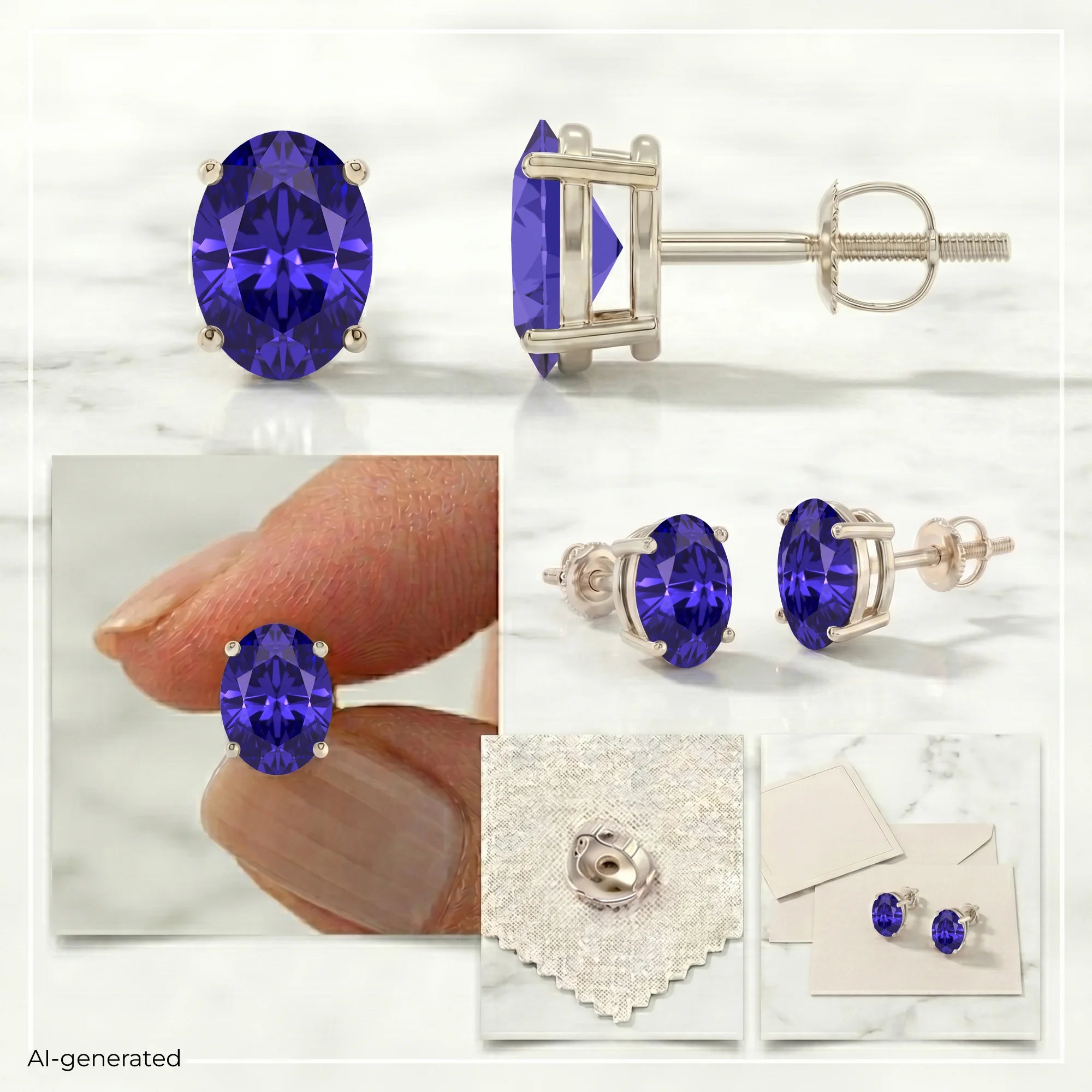 14K White Gold