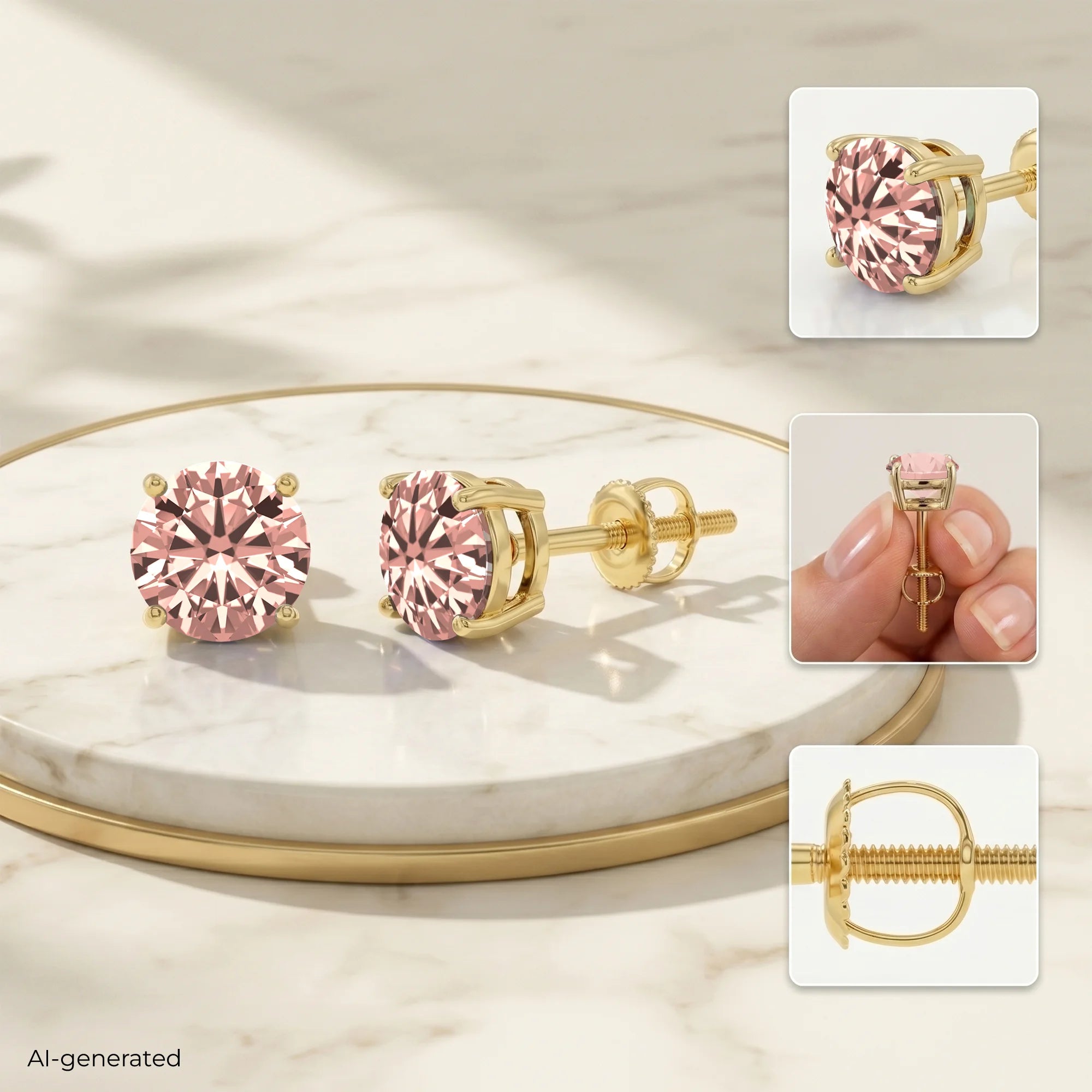 14K Yellow Gold