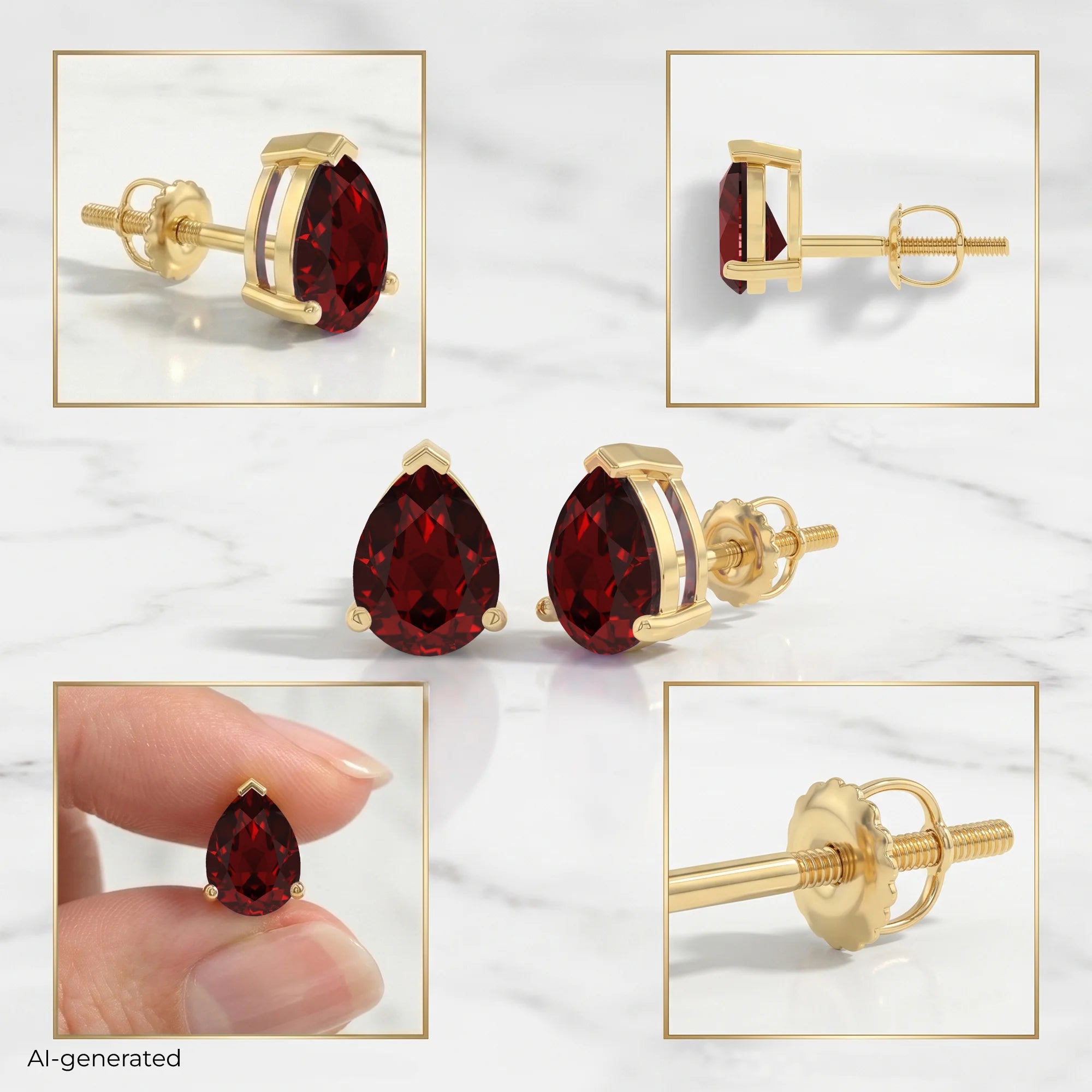 14K Yellow Gold