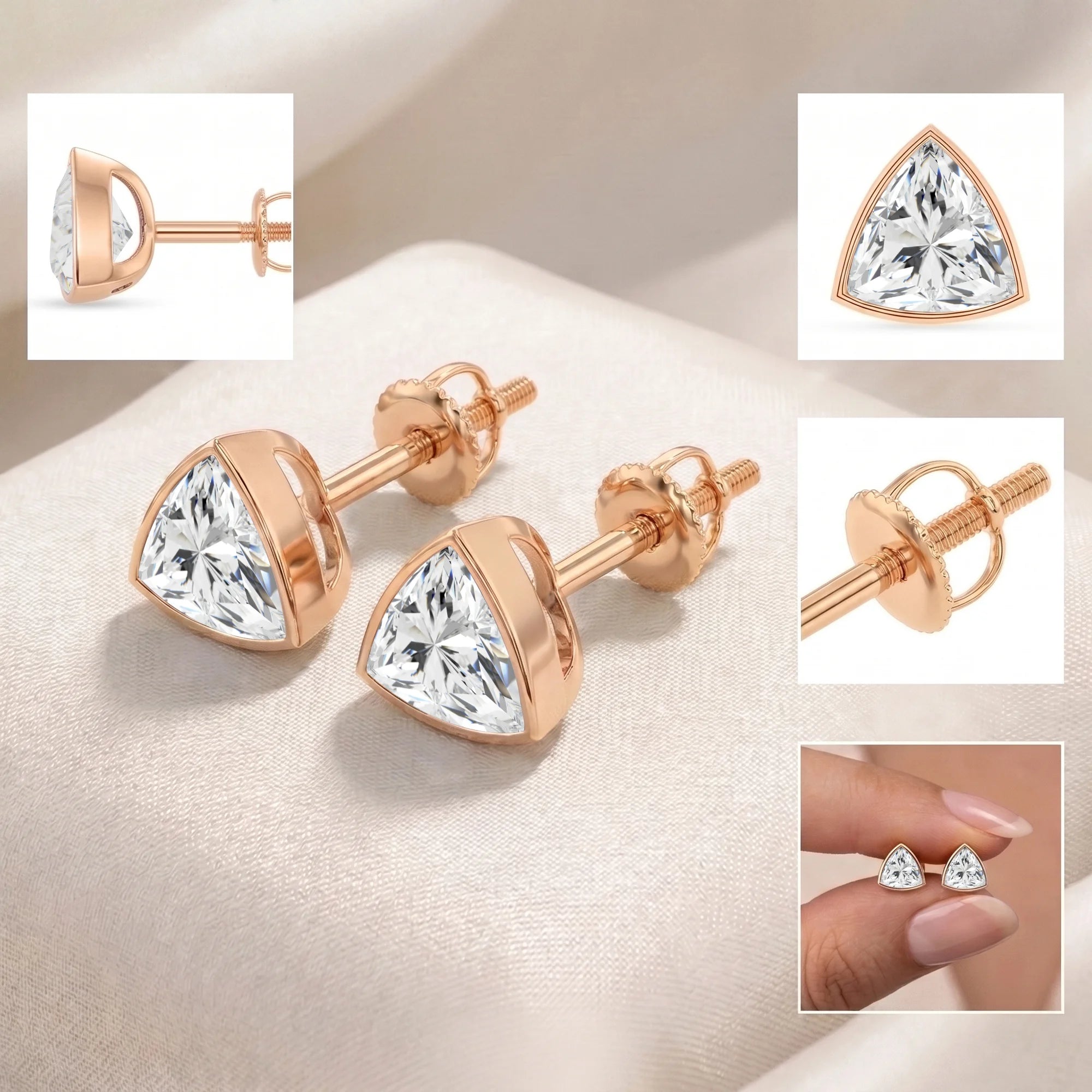 14K Rose Gold