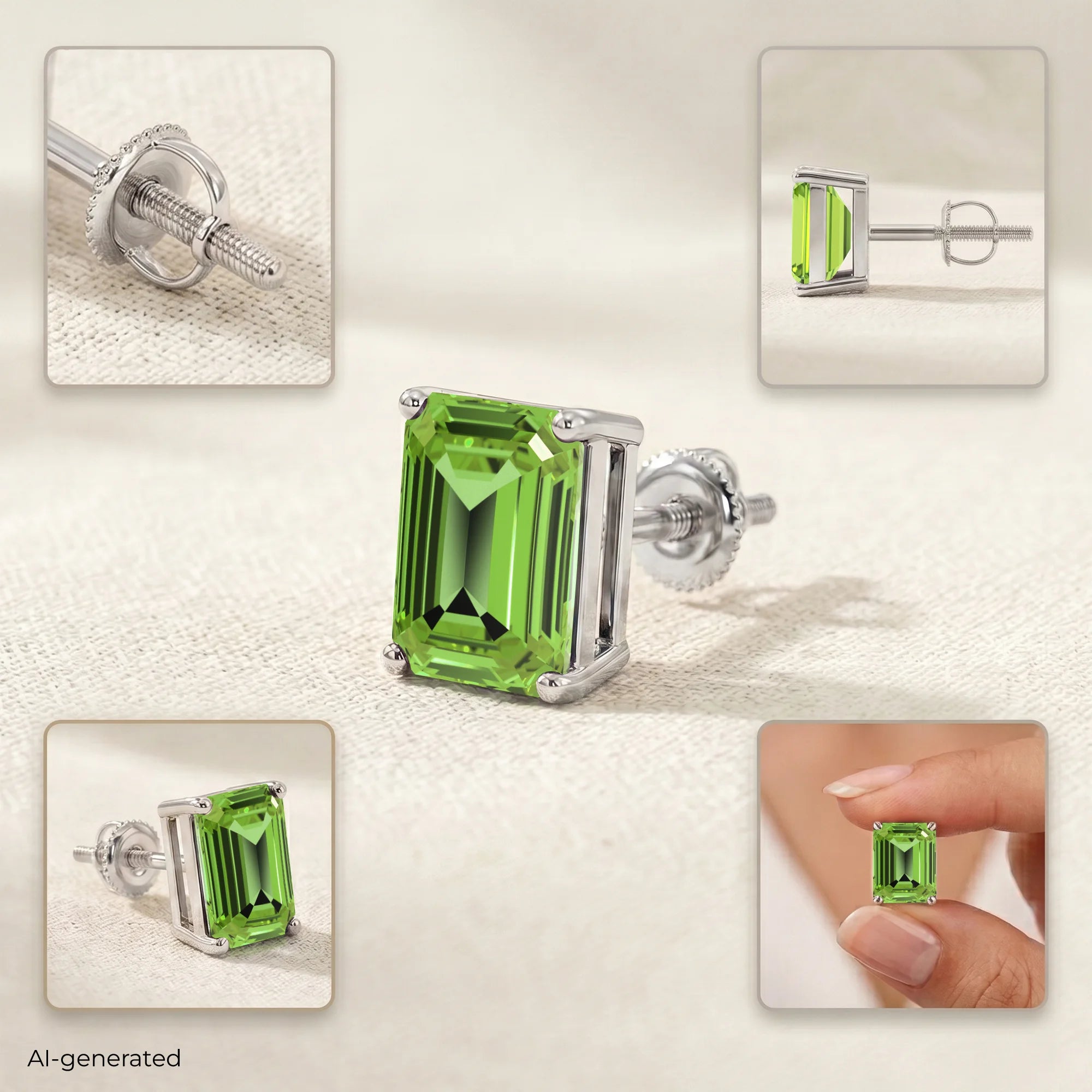 14K White Gold