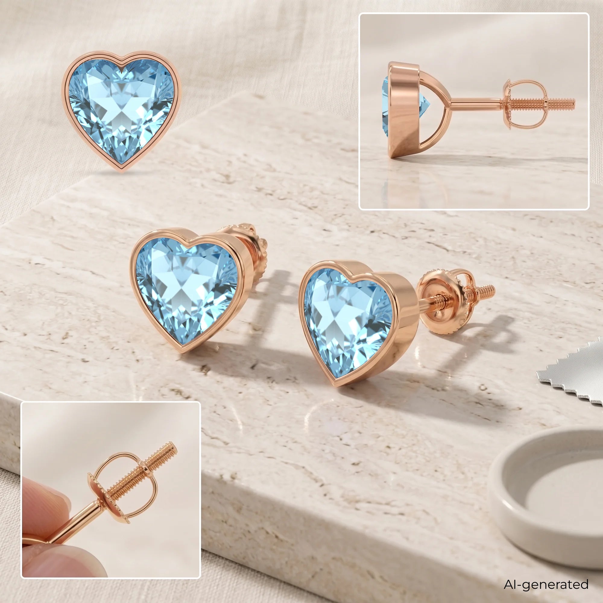14K Rose Gold