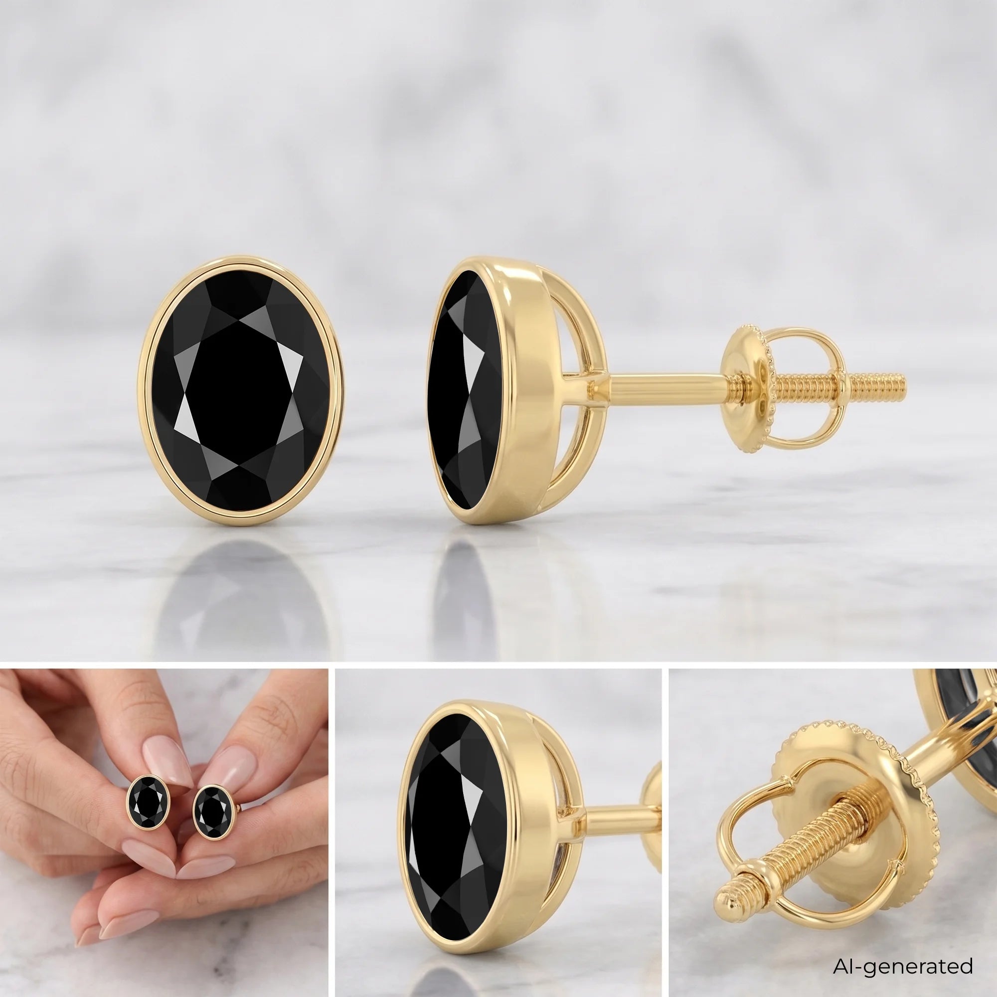 14K Yellow Gold