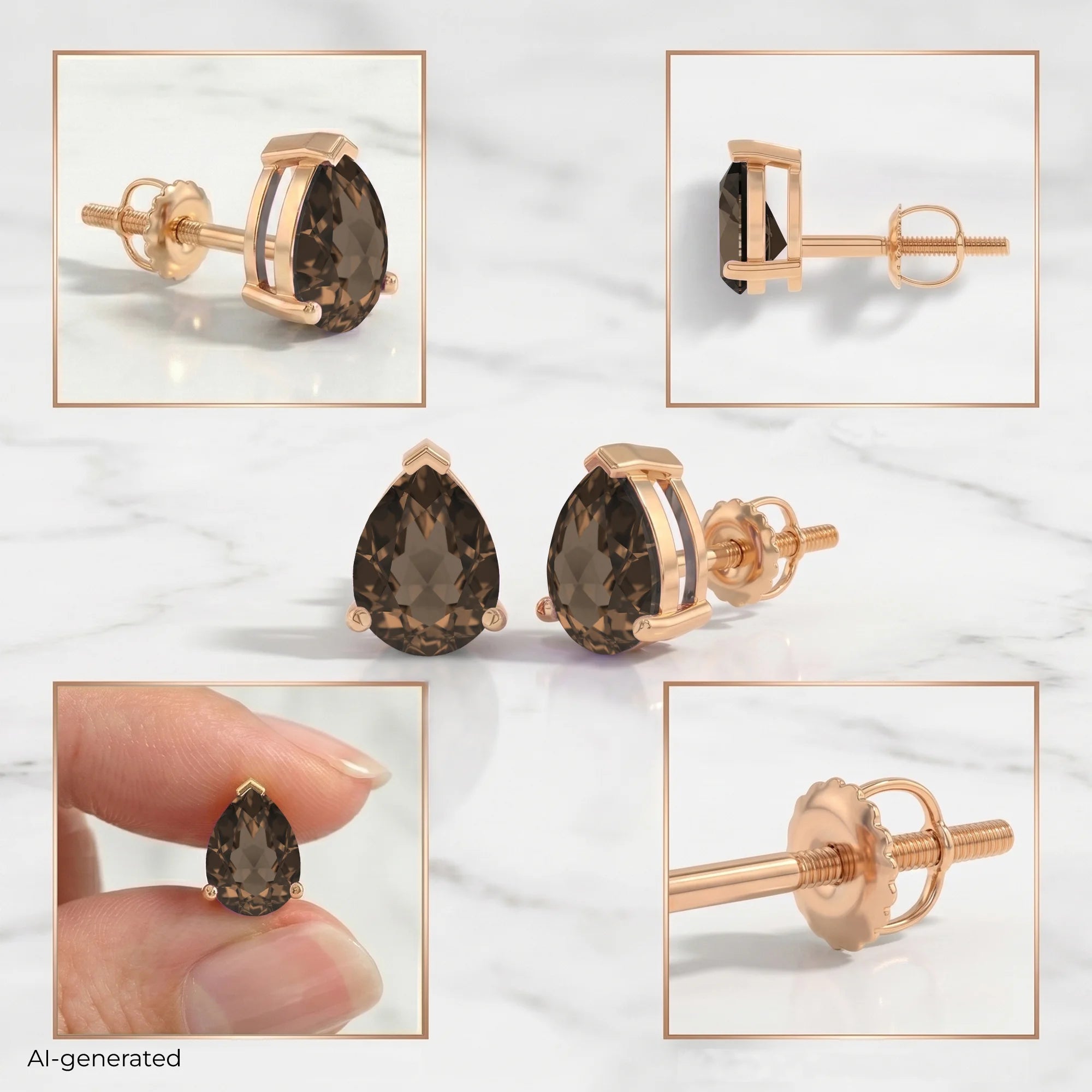 14K Rose Gold