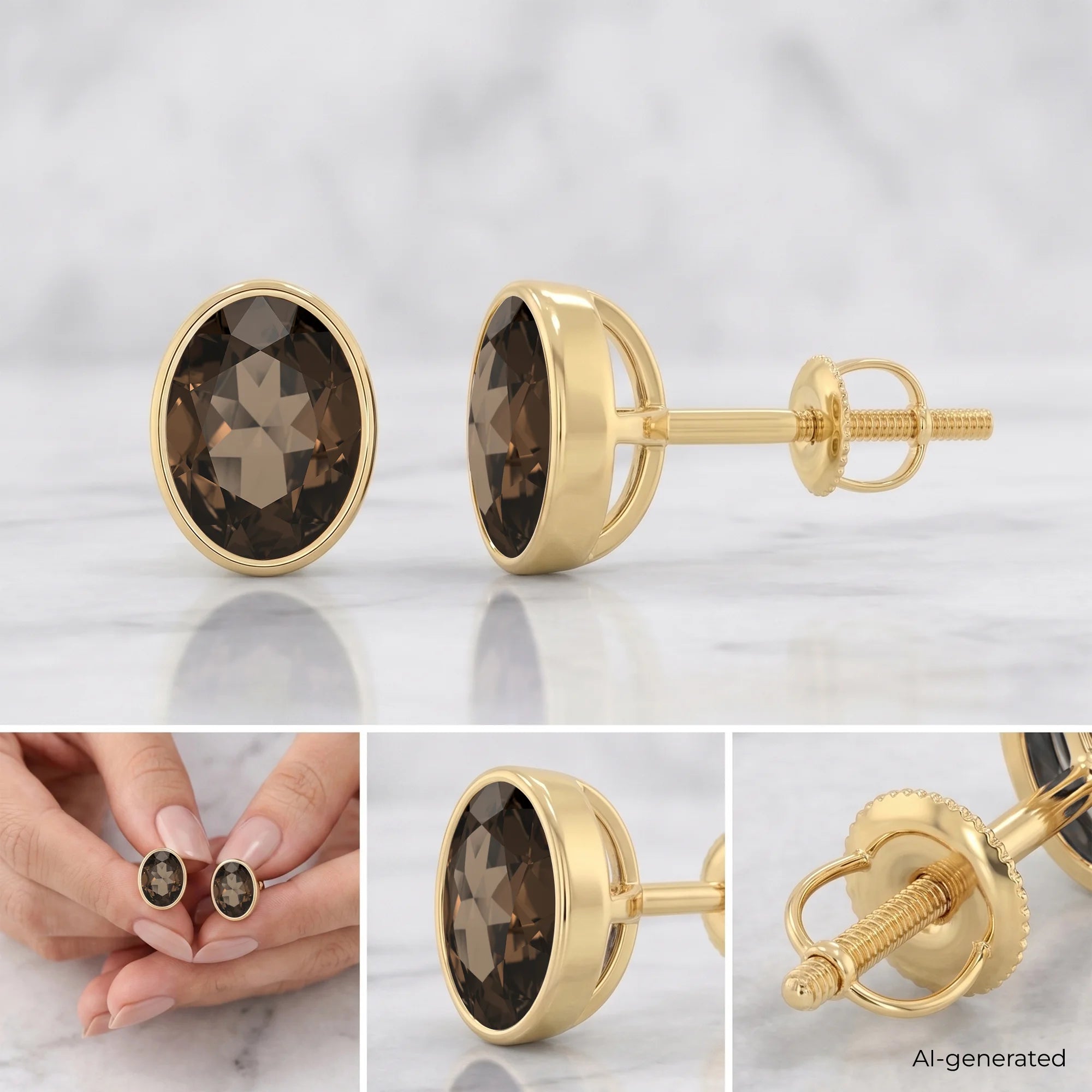 14K Yellow Gold