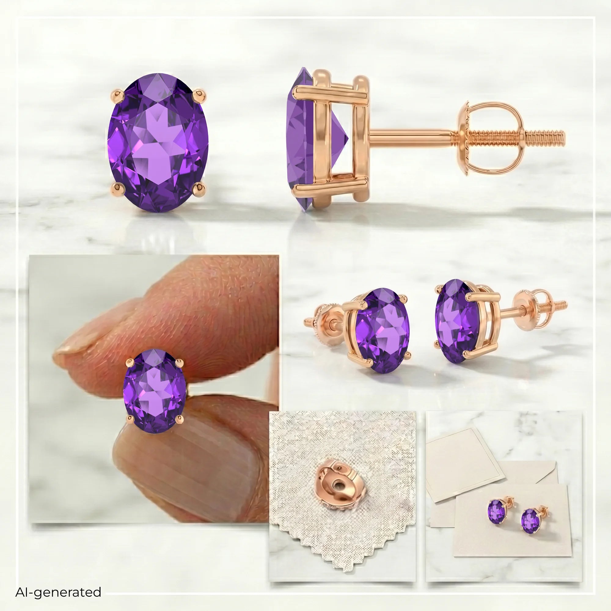 14K Rose Gold