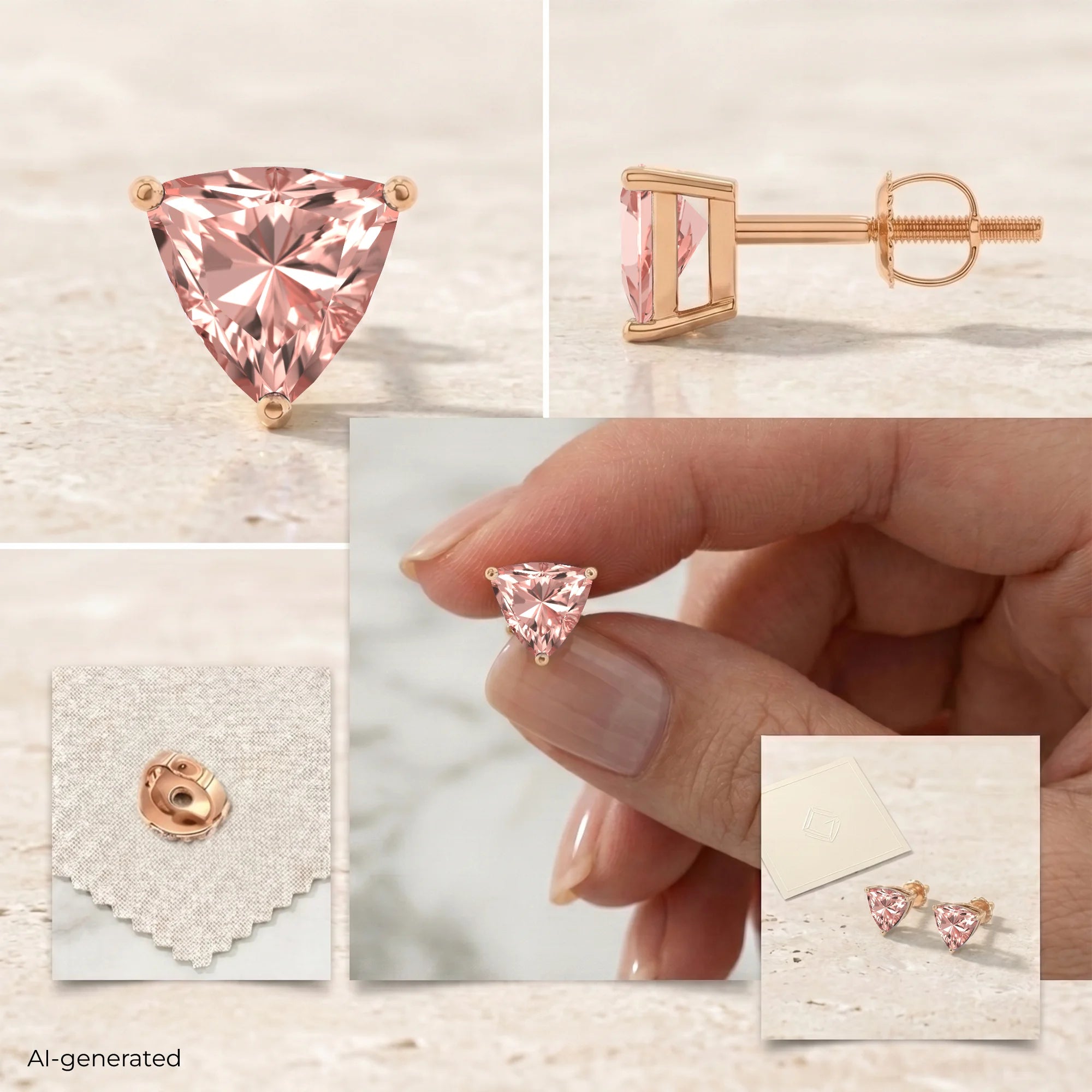14K Rose Gold