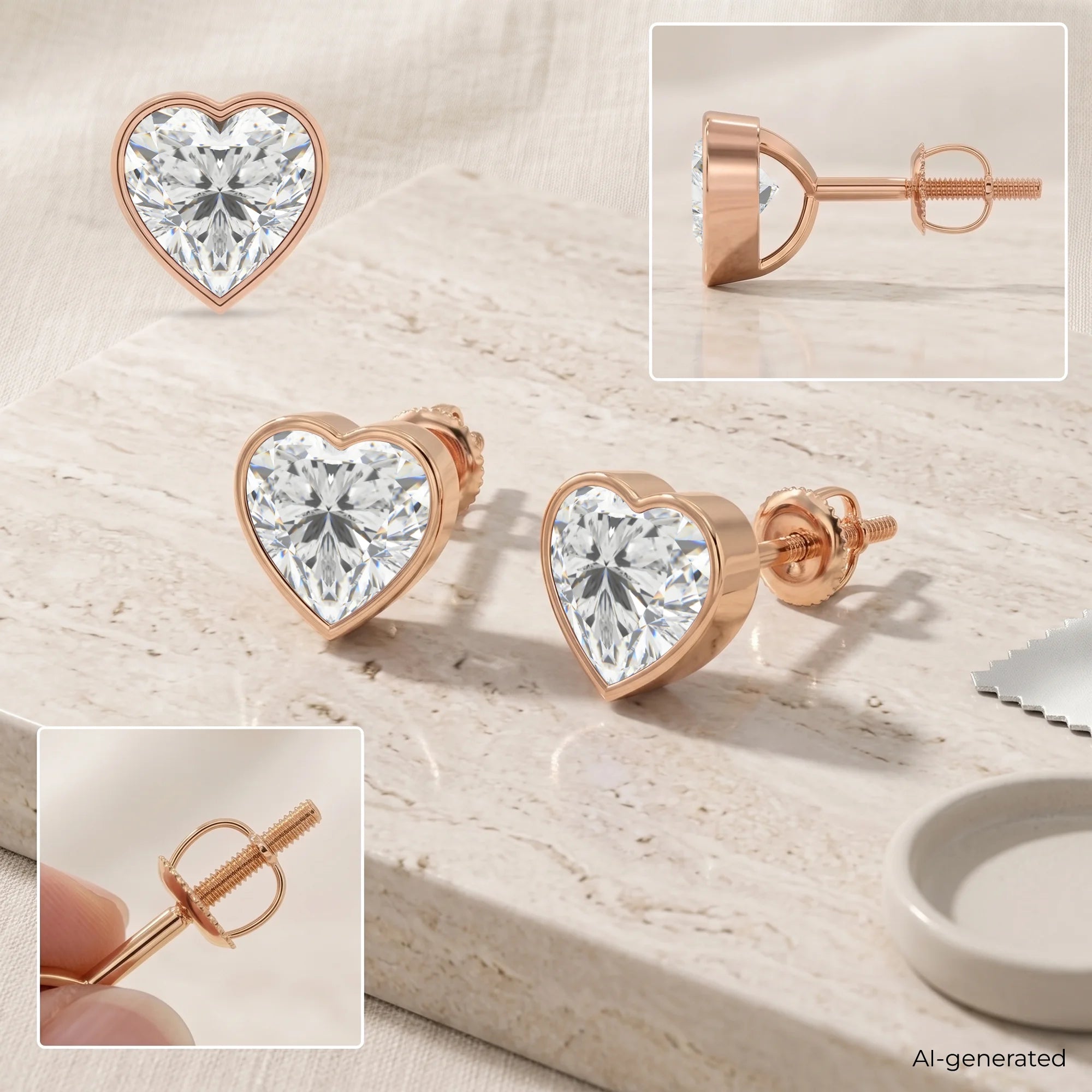 14K Rose Gold